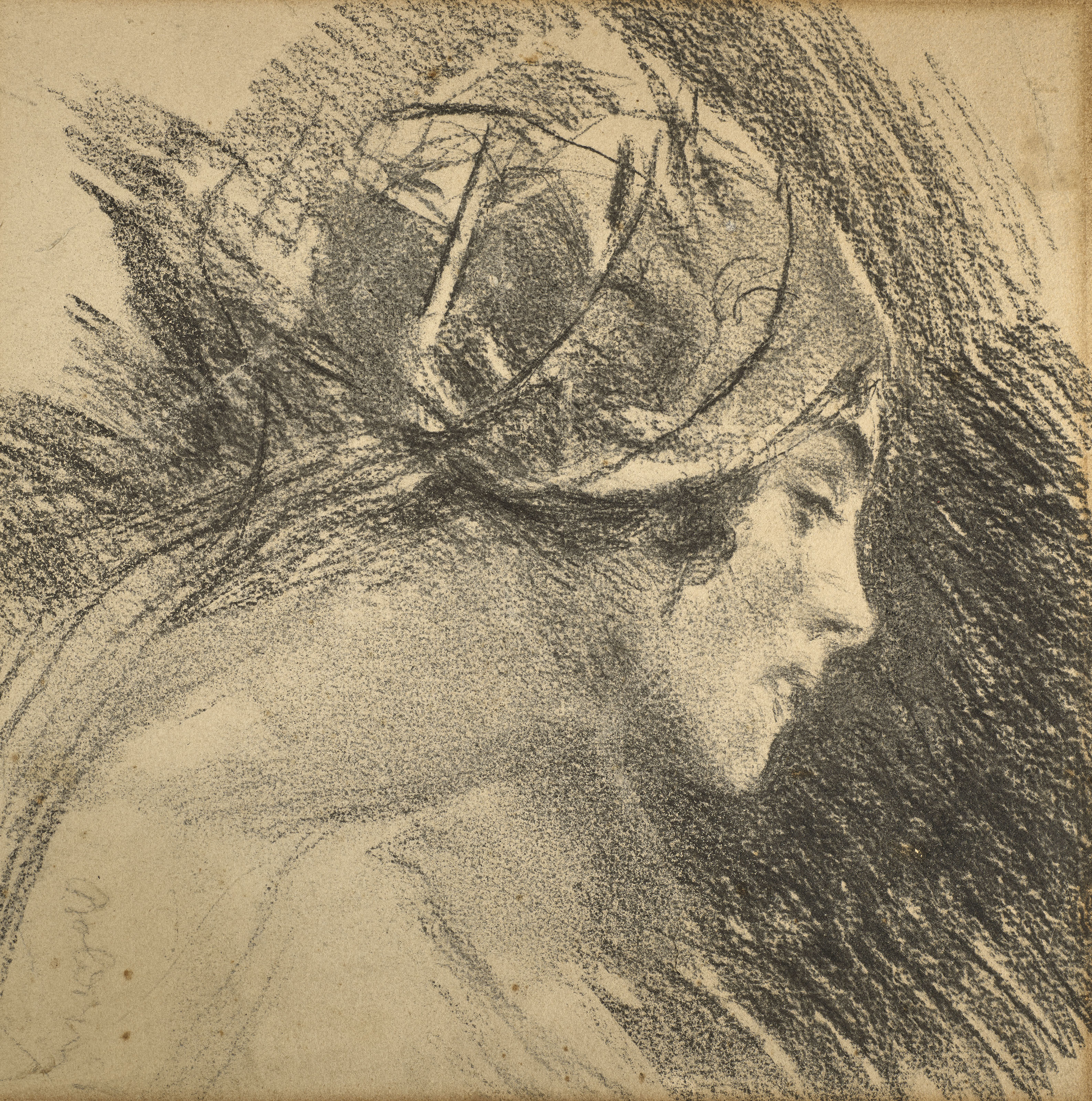 Giovanni Boldini — Тет-а-тет с женским профилем