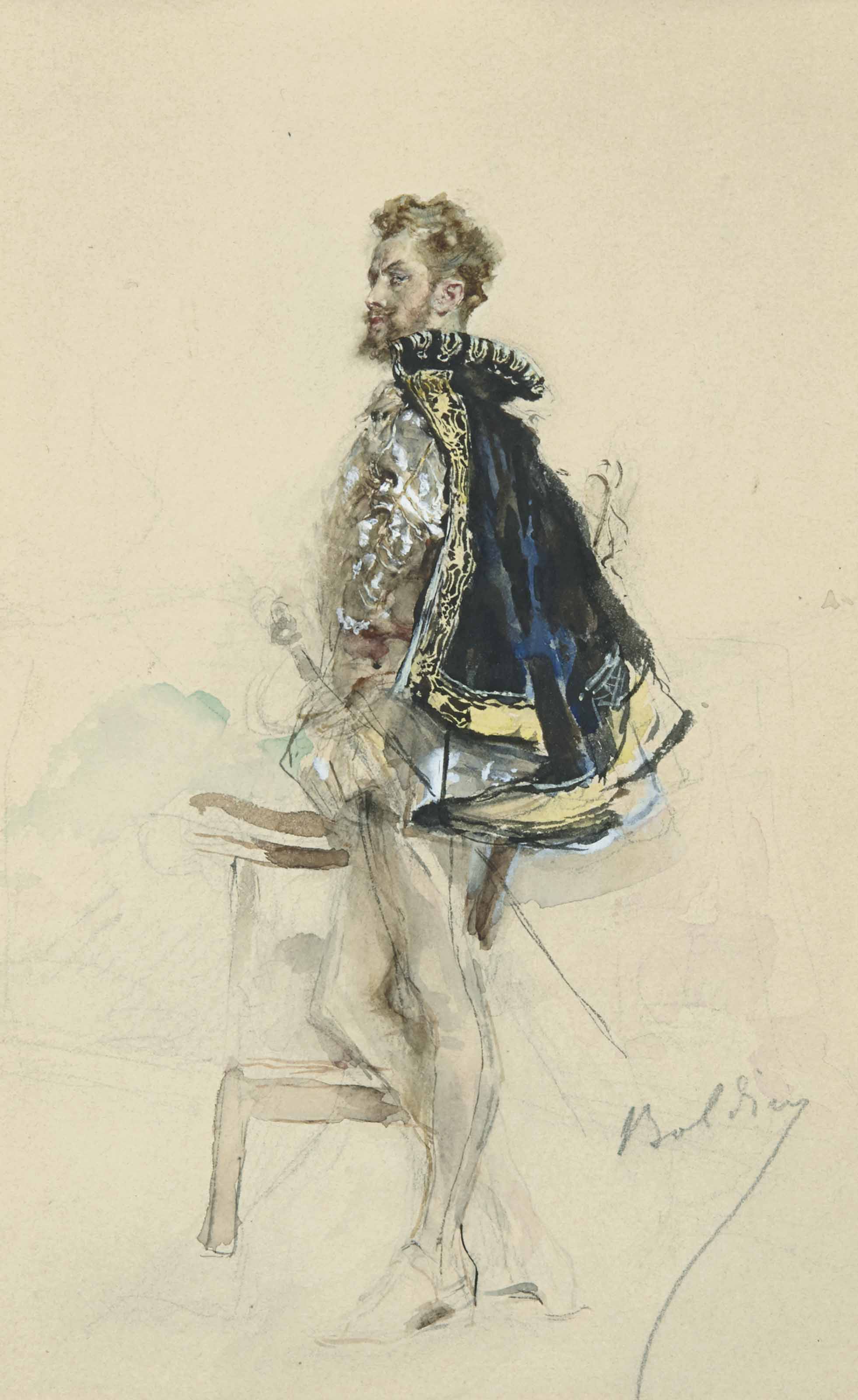 Giovanni Boldini — Рафаэль Дюфло в роли Генри III