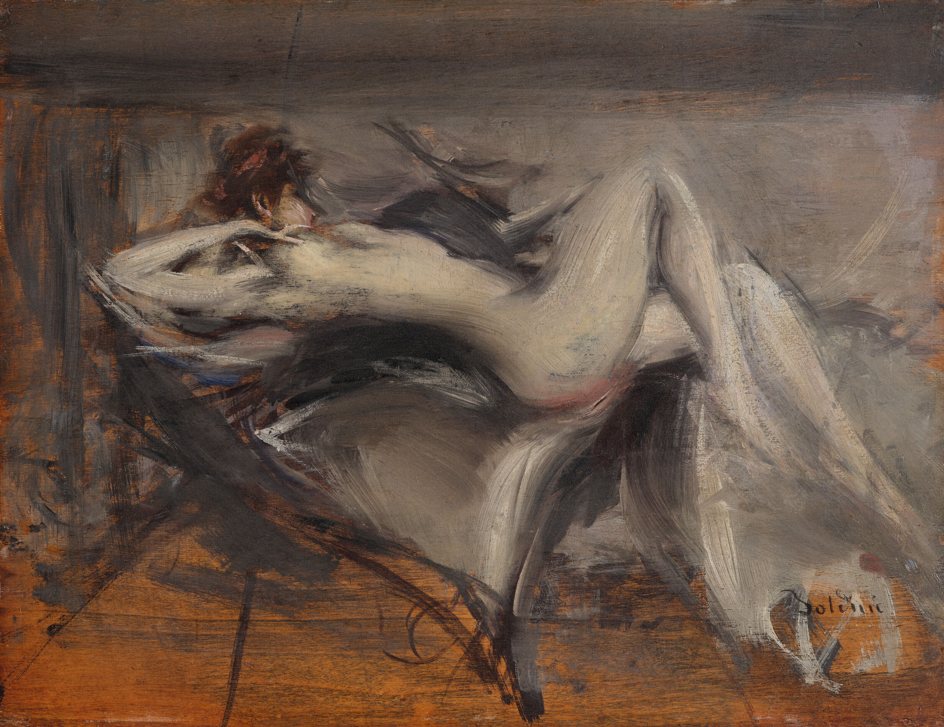 Giovanni Boldini — Обнаженная женщина