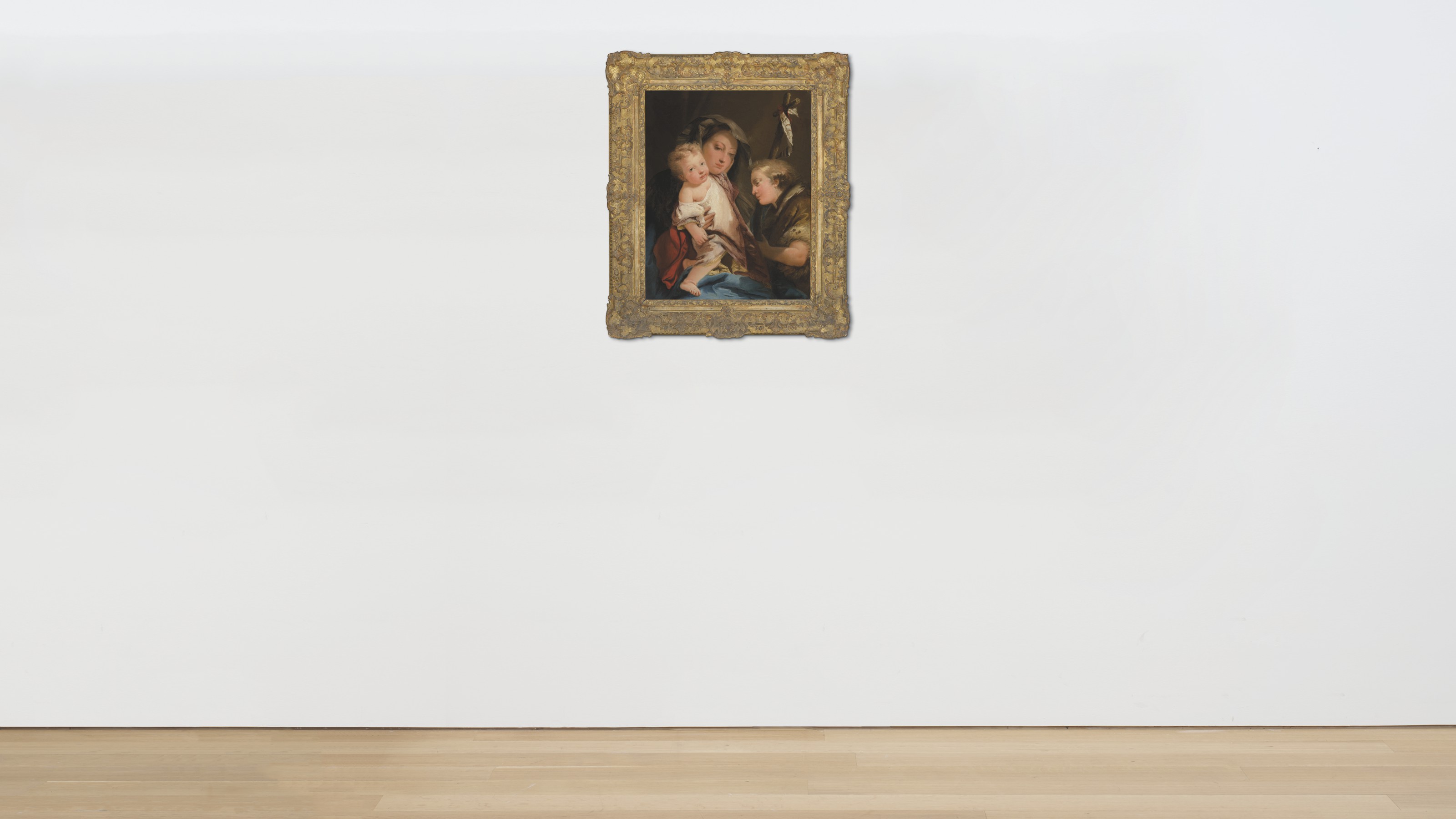 Giovanni Domenico Tiepolo — Мадонна с младенцем и святым Иоанном Крестителем, изображение 5