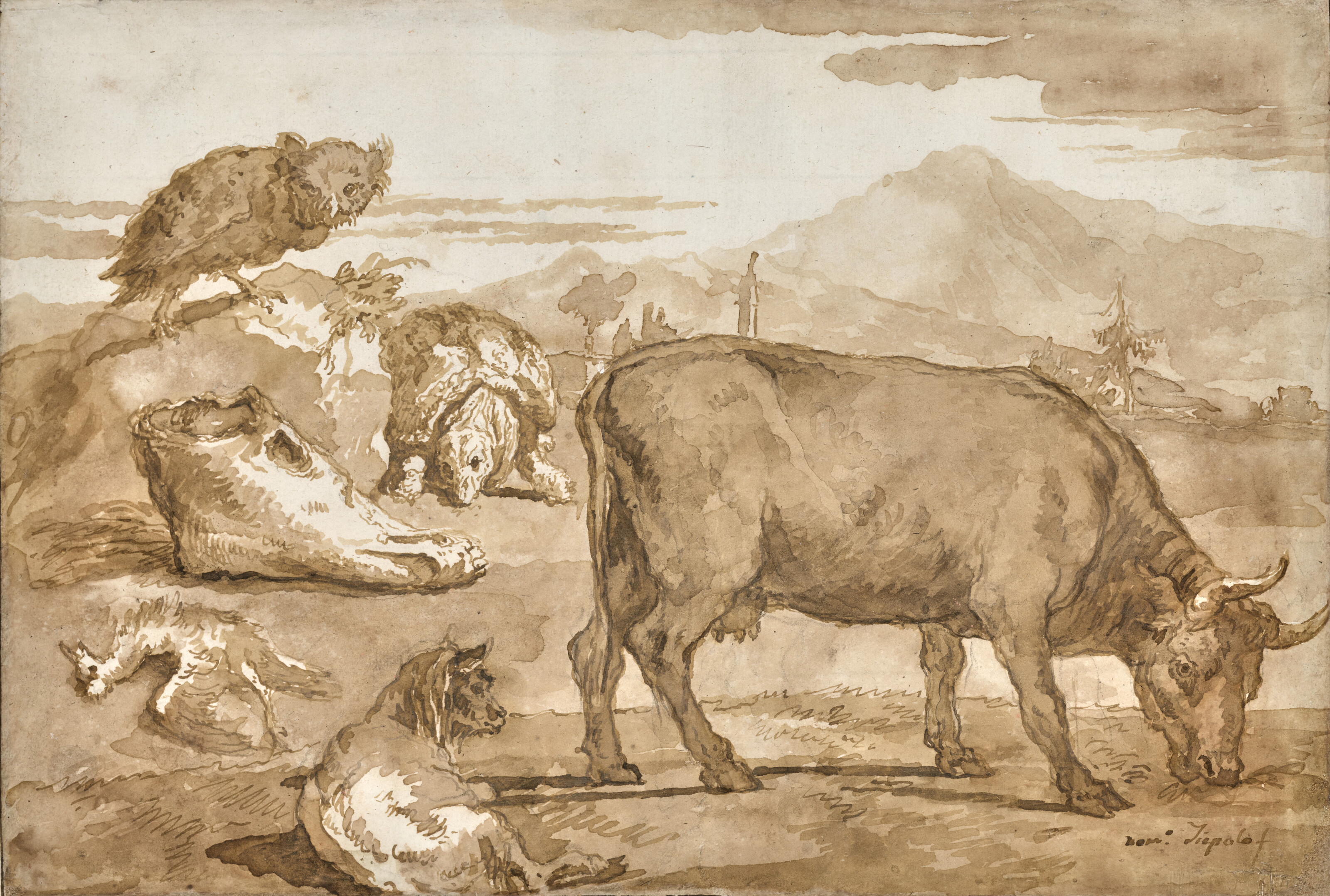Giovanni Domenico Tiepolo — Вы платите за то, что делаете, за то, что делаете, за то, что делаете., изображение 1