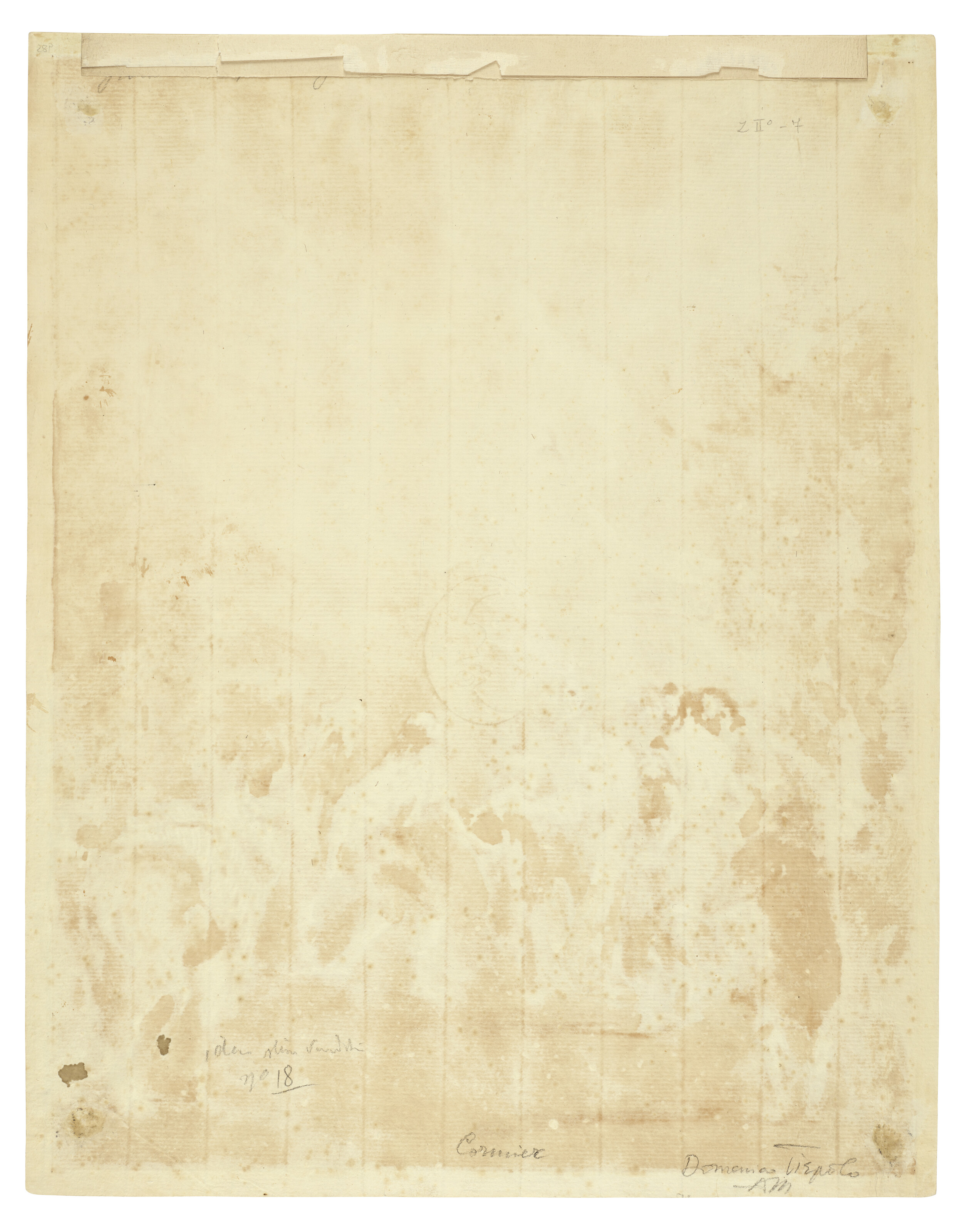 Giovanni Domenico Tiepolo — Иисус исцелил двух слепцов из Иерихона, изображение 2