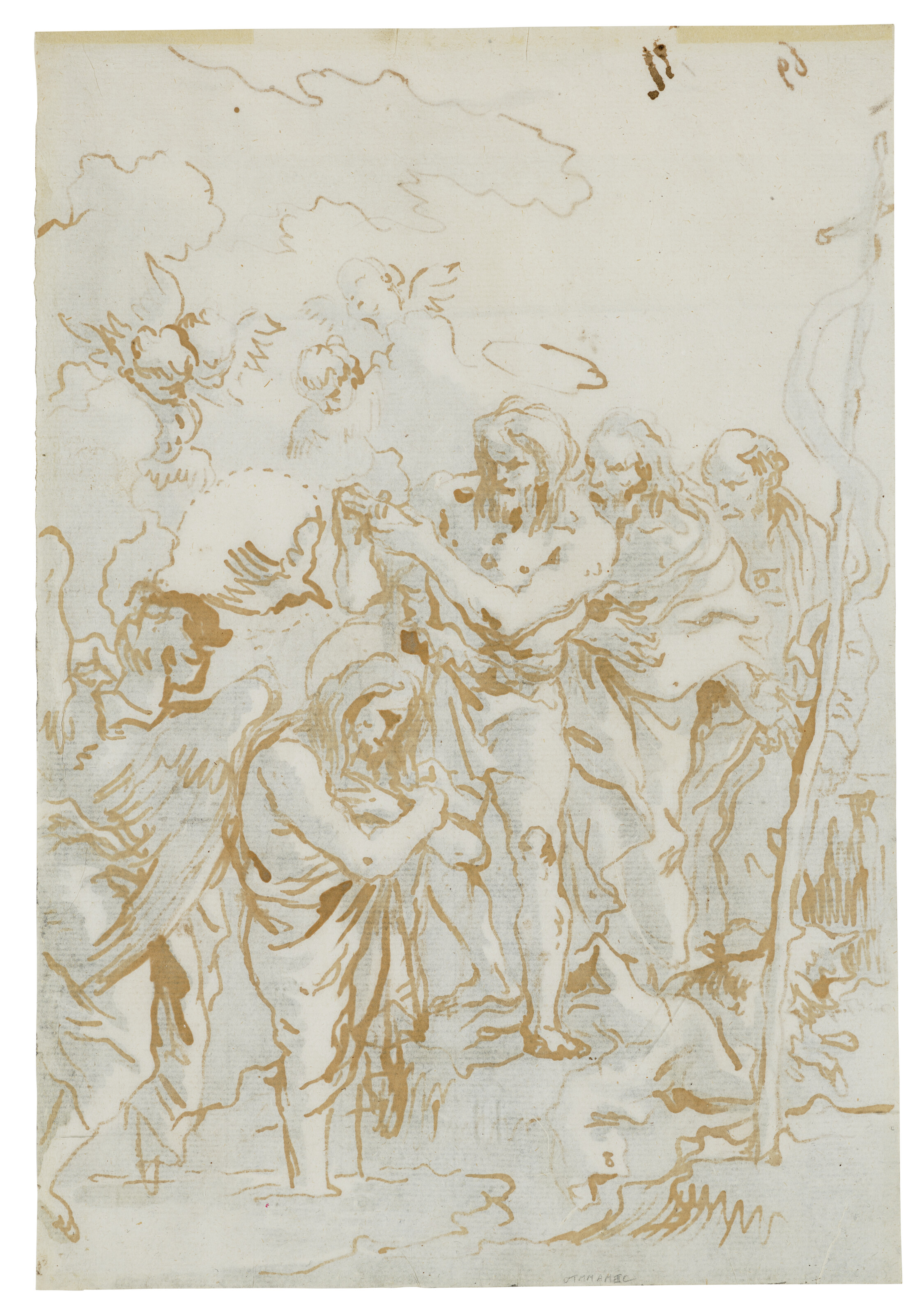 Giovanni Domenico Tiepolo — Крещение Христа, изображение 3