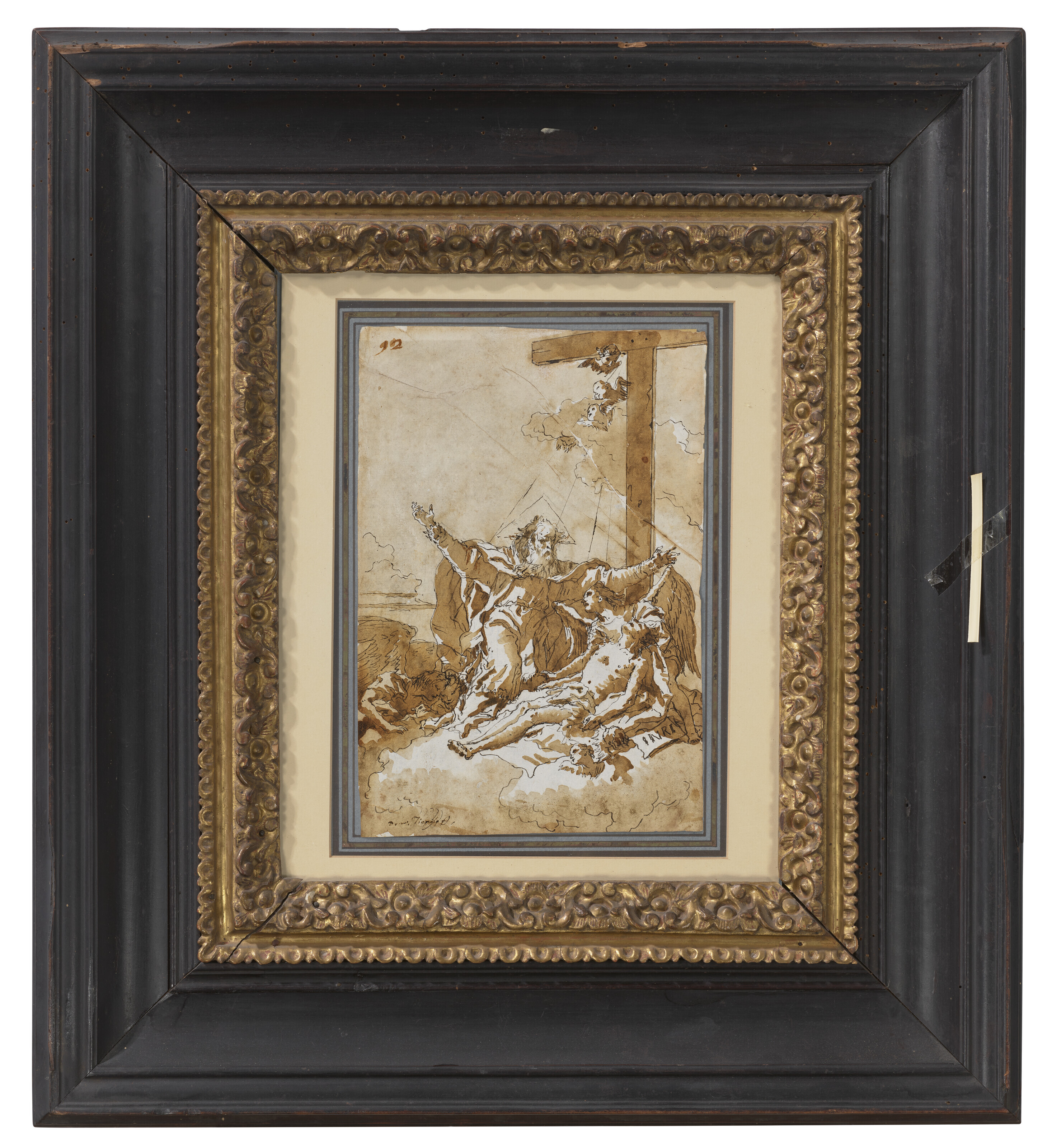 Giovanni Domenico Tiepolo — Христос вознесся на Небеса, изображение 2