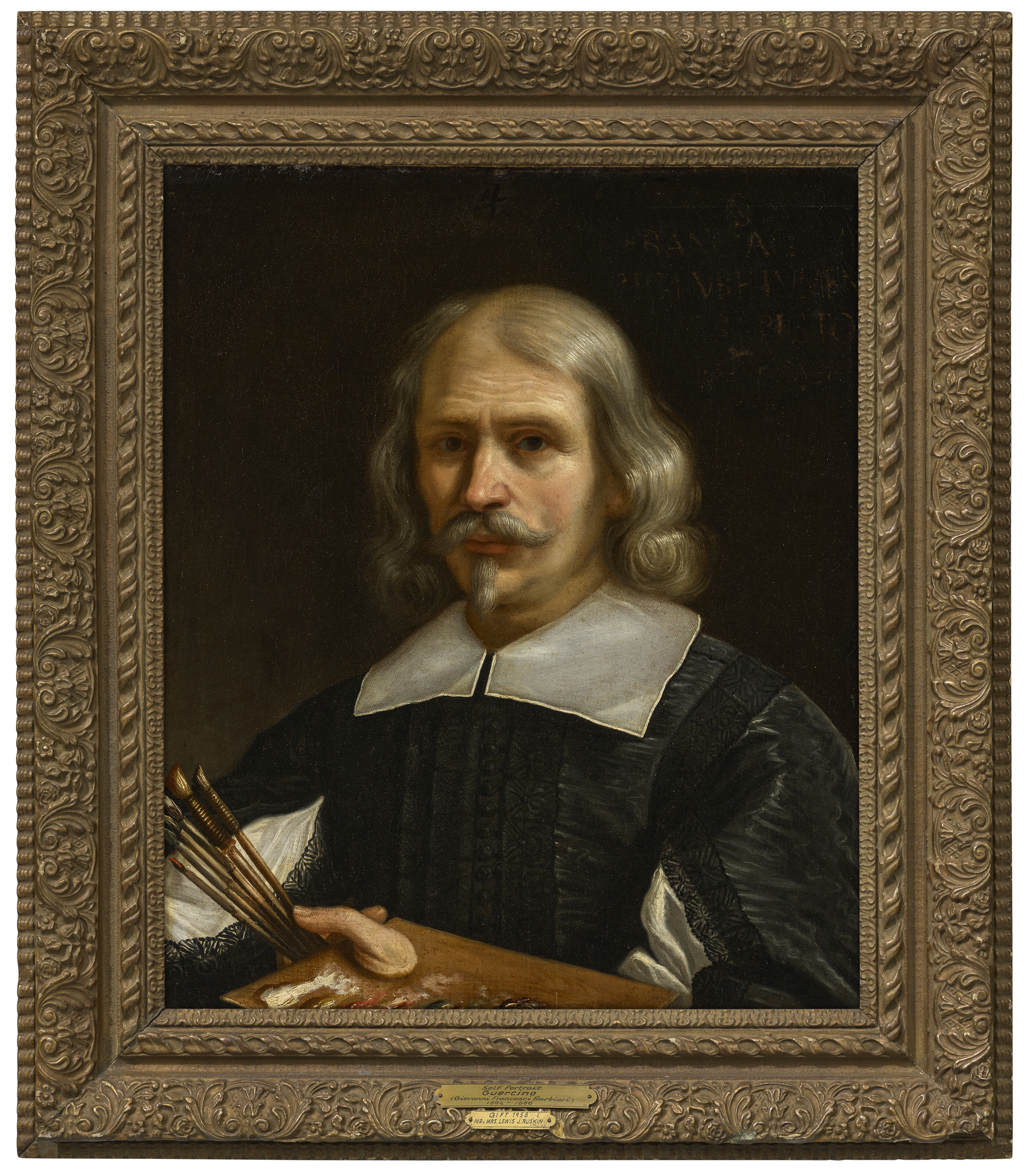 Giovanni Francesco Barbieri — Портрет Гверчино, изображение 2