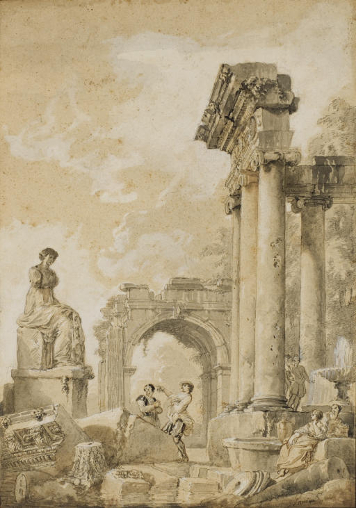 Giovanni Paolo Pannini — Персонажи из разрушенных романов