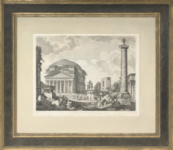 Giovanni Paolo Pannini — Памятники древней архитектуры в окрестностях Рима