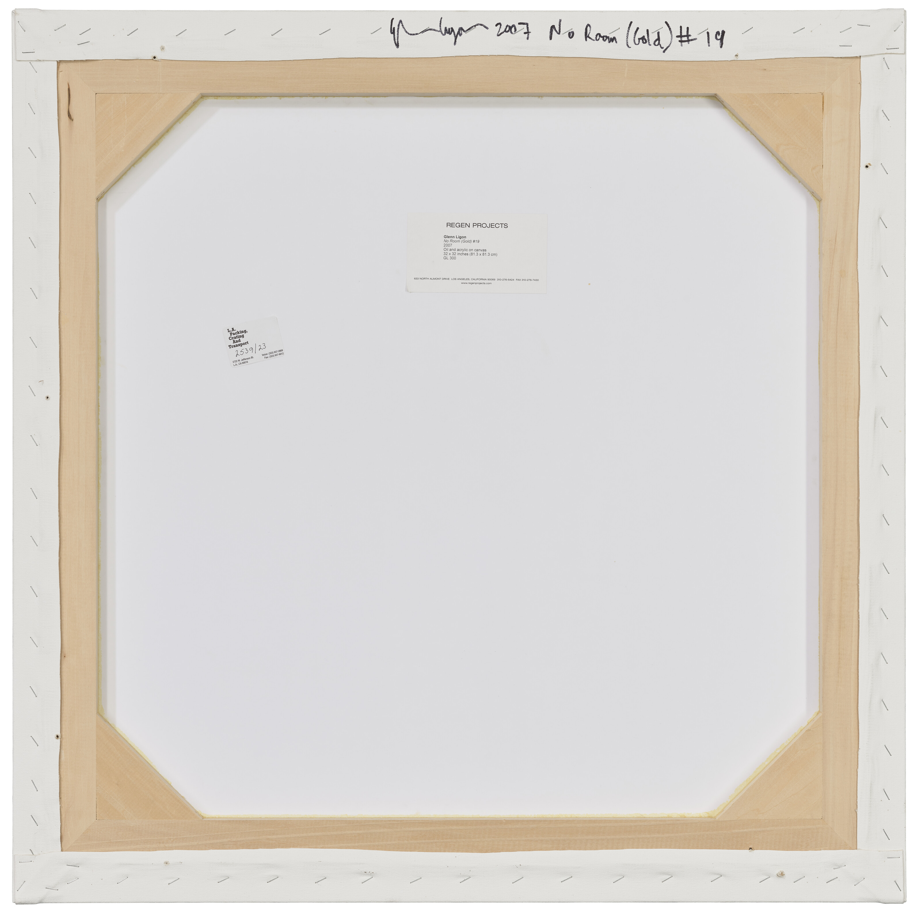 Glenn Ligon — Нет места (золото) #19, изображение 2