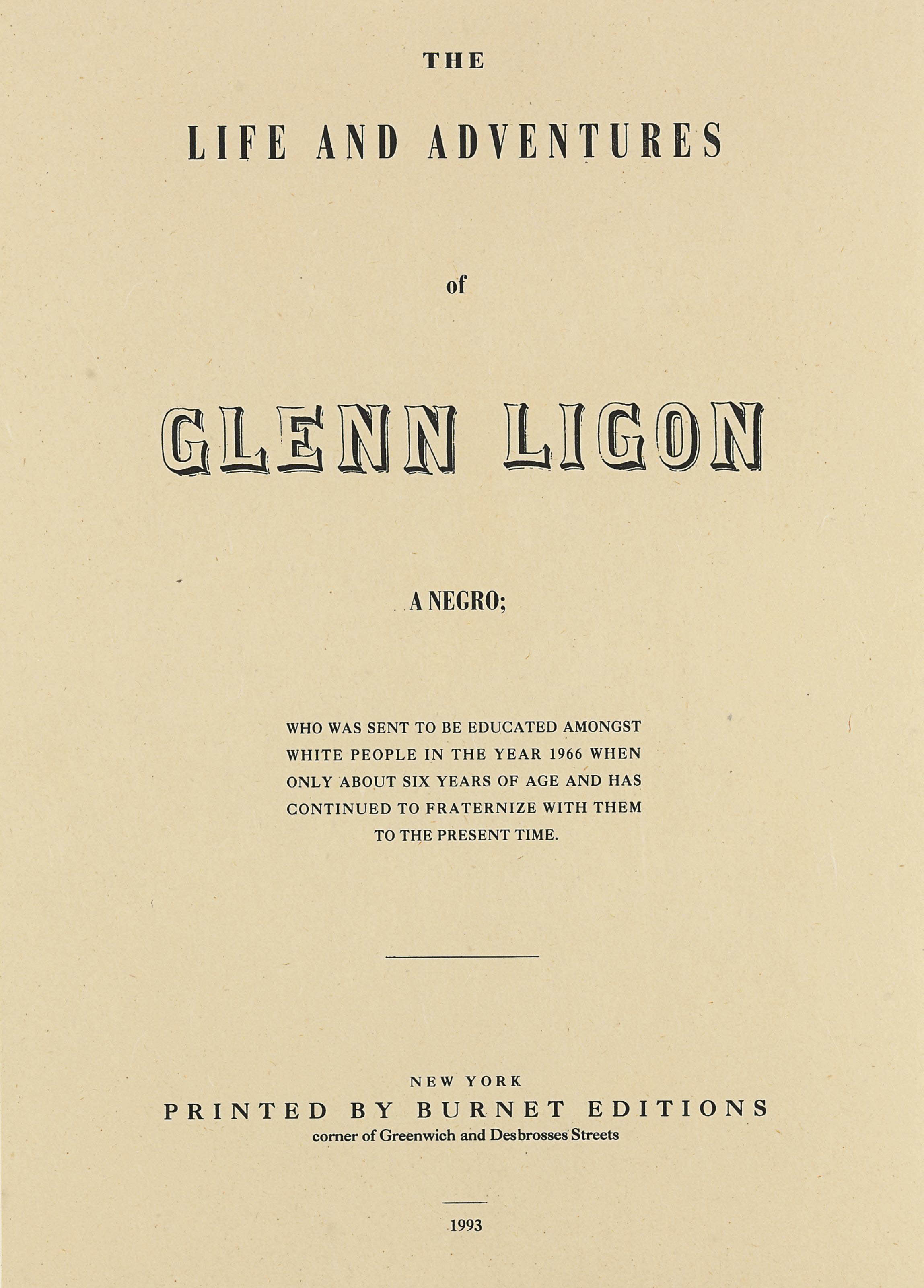 Glenn Ligon — Повествования, изображение 5