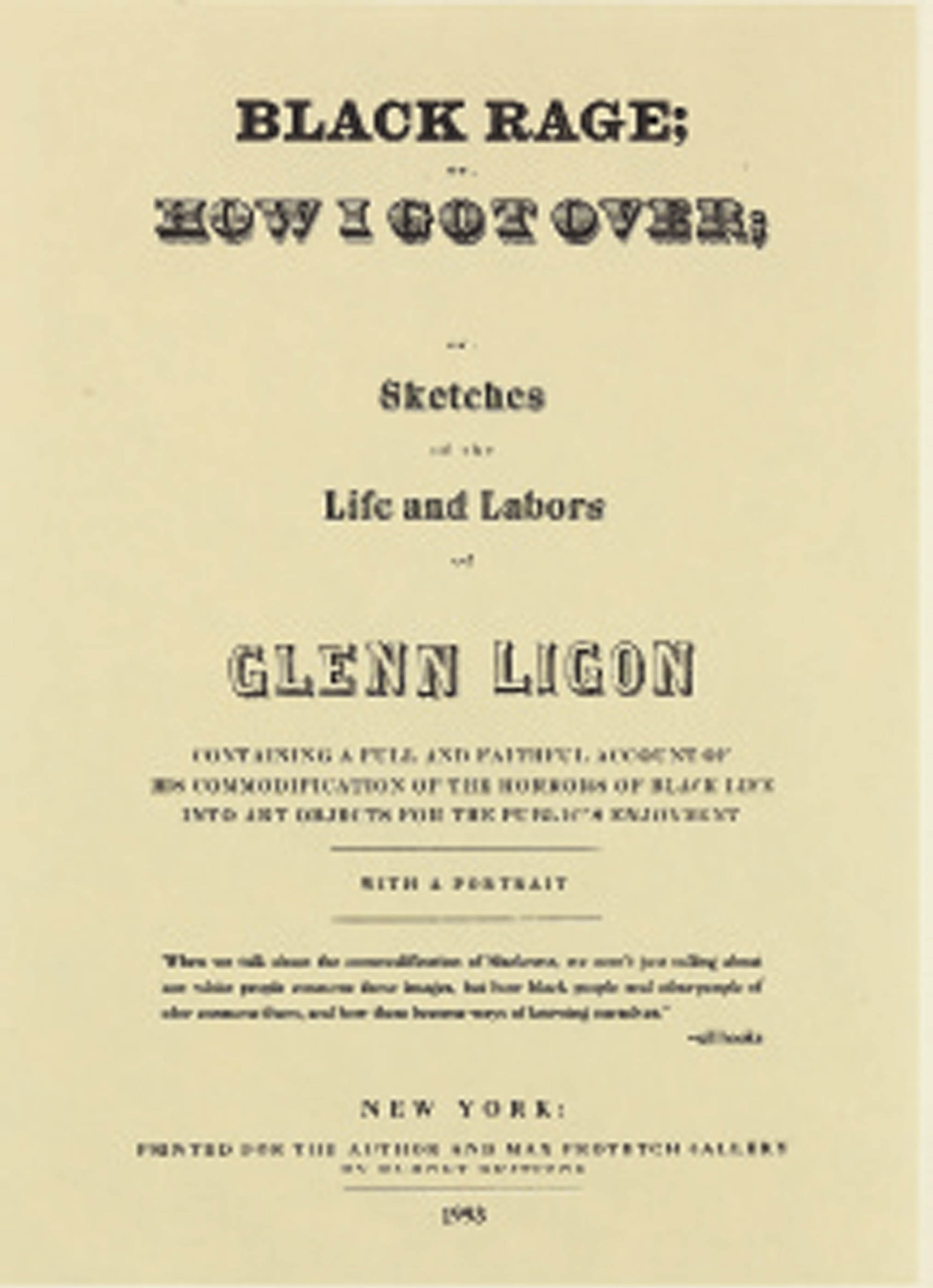 Glenn Ligon — Повествования, изображение 6