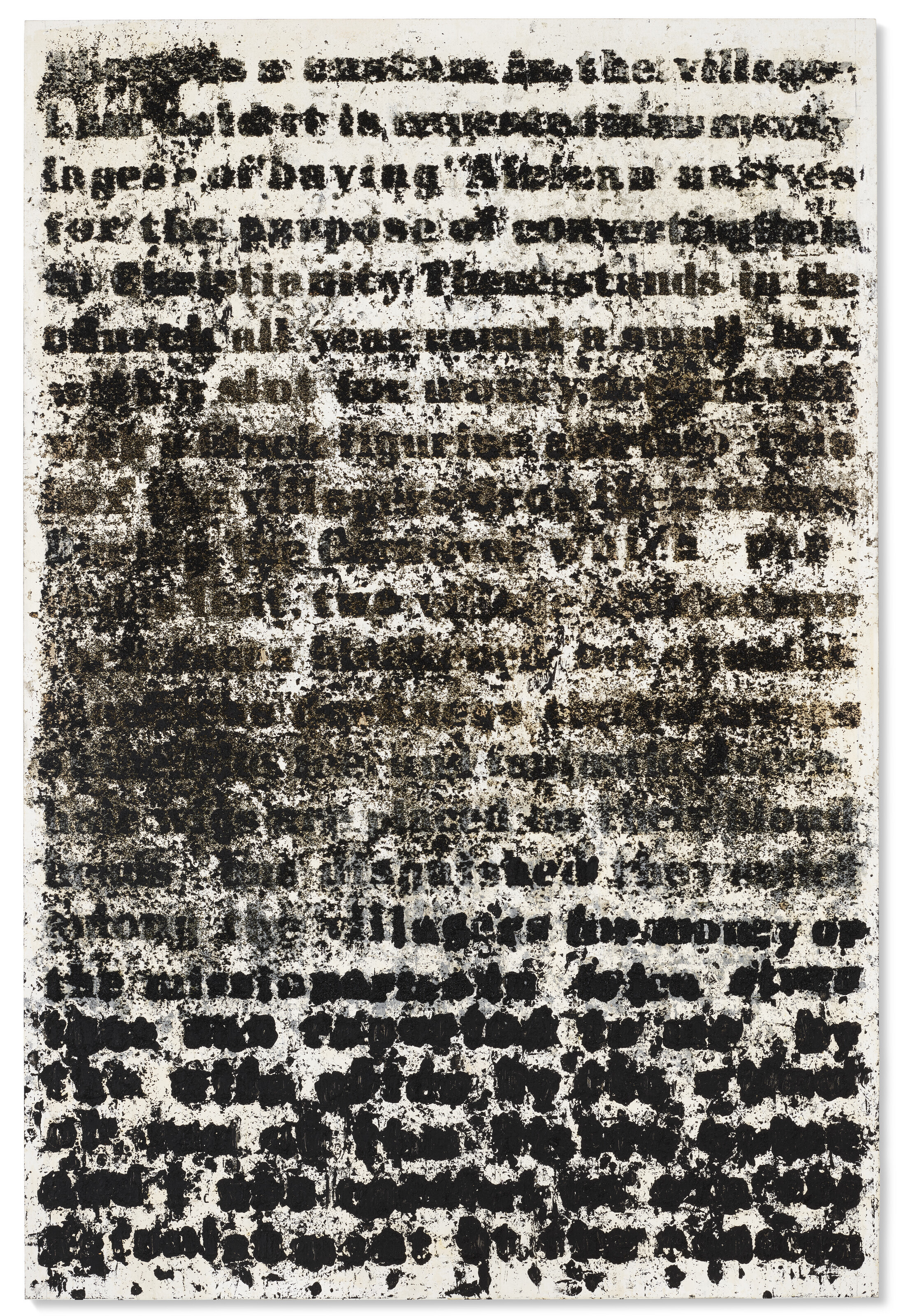 Glenn Ligon — Рисунок незнакомца №4