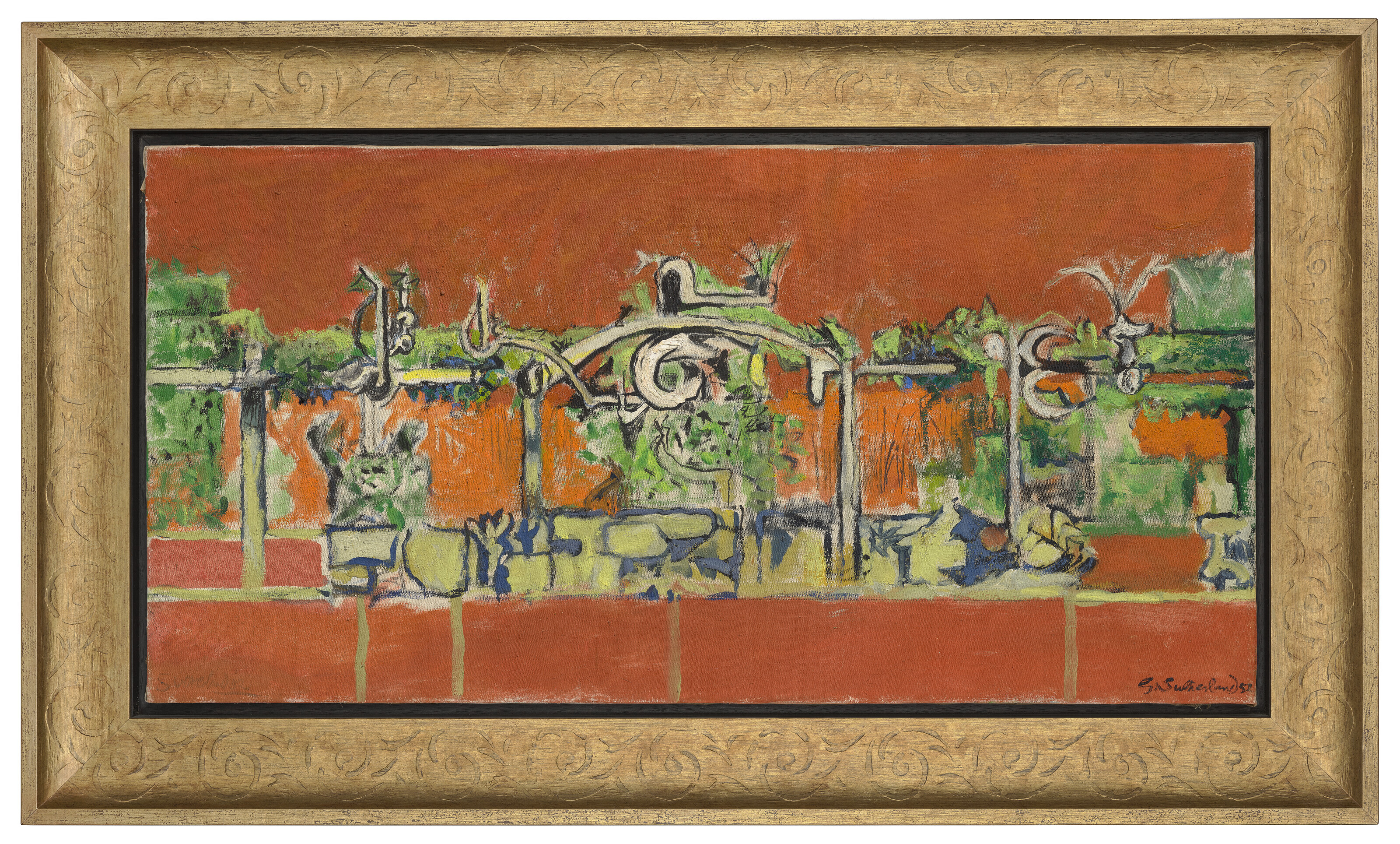 Graham Sutherland — Беседка из виноградной лозы, изображение 2