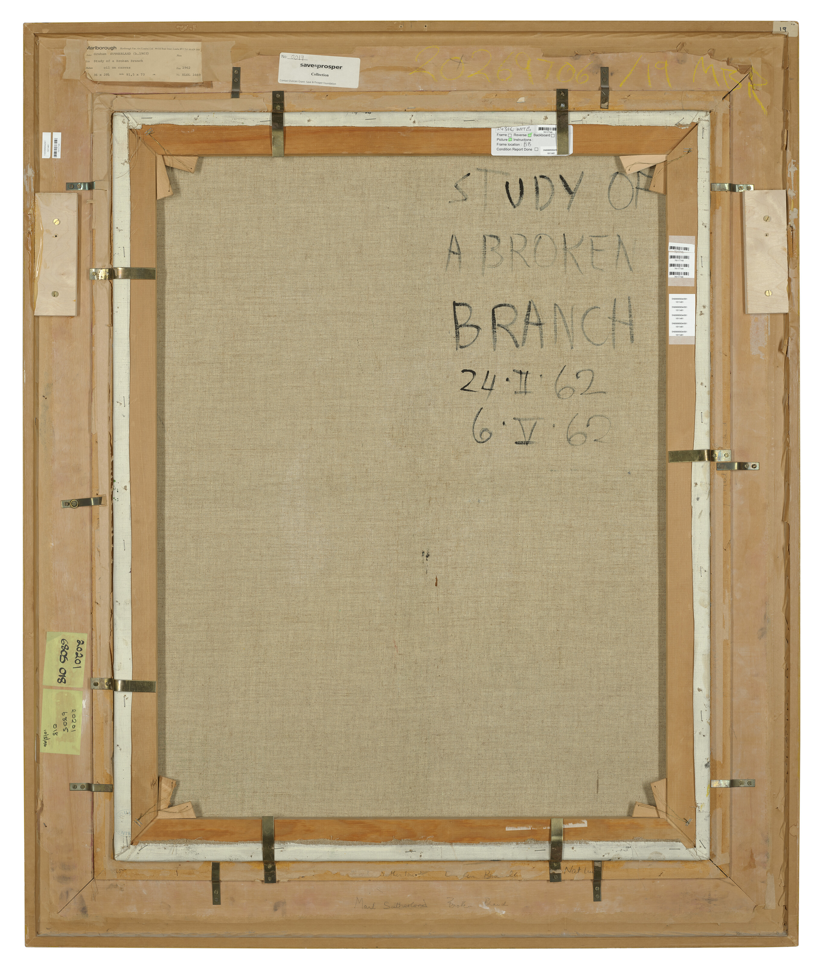 Graham Sutherland — Изучение сломанной ветки, изображение 3