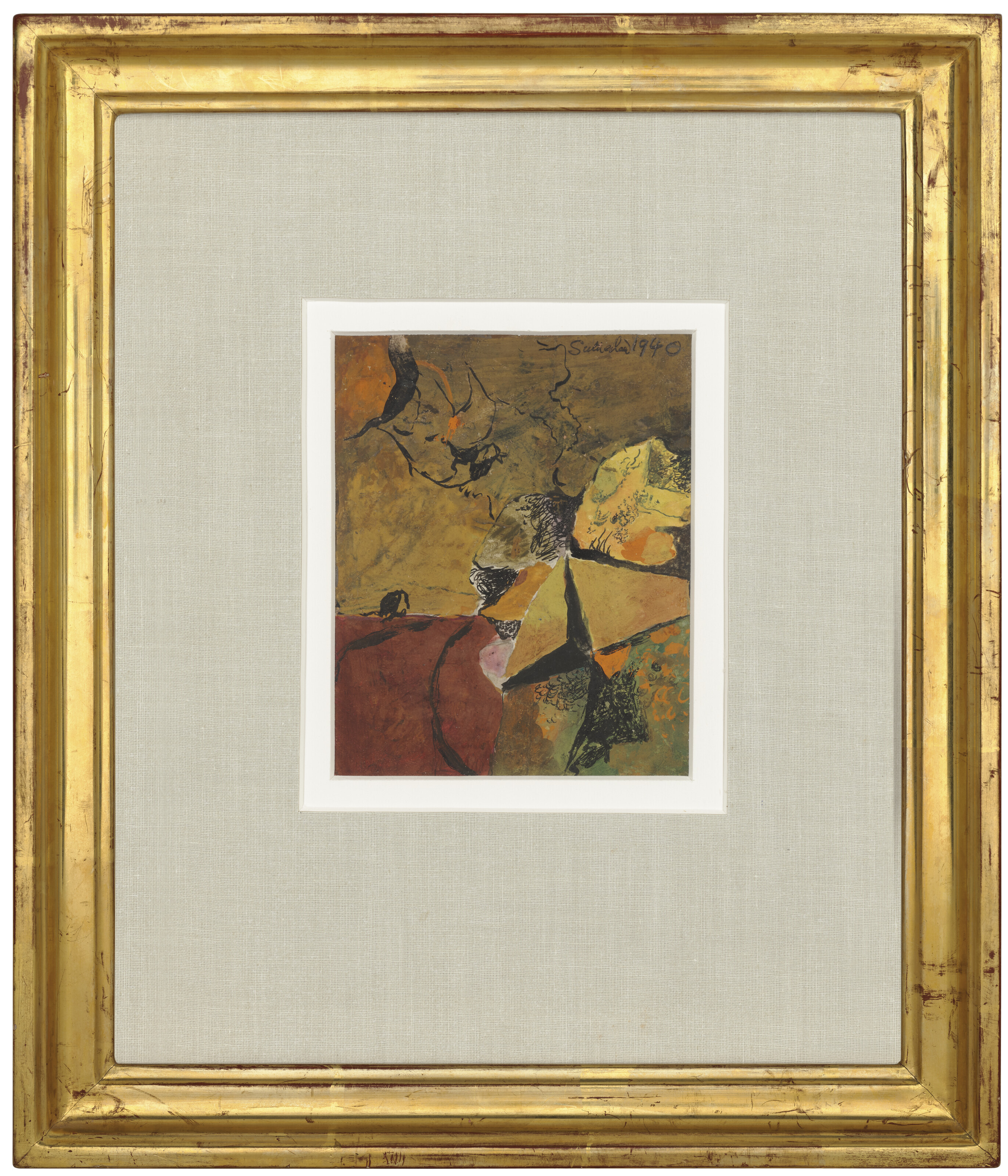 Graham Sutherland — Дорога рядом с Крикхауэллом, изображение 2