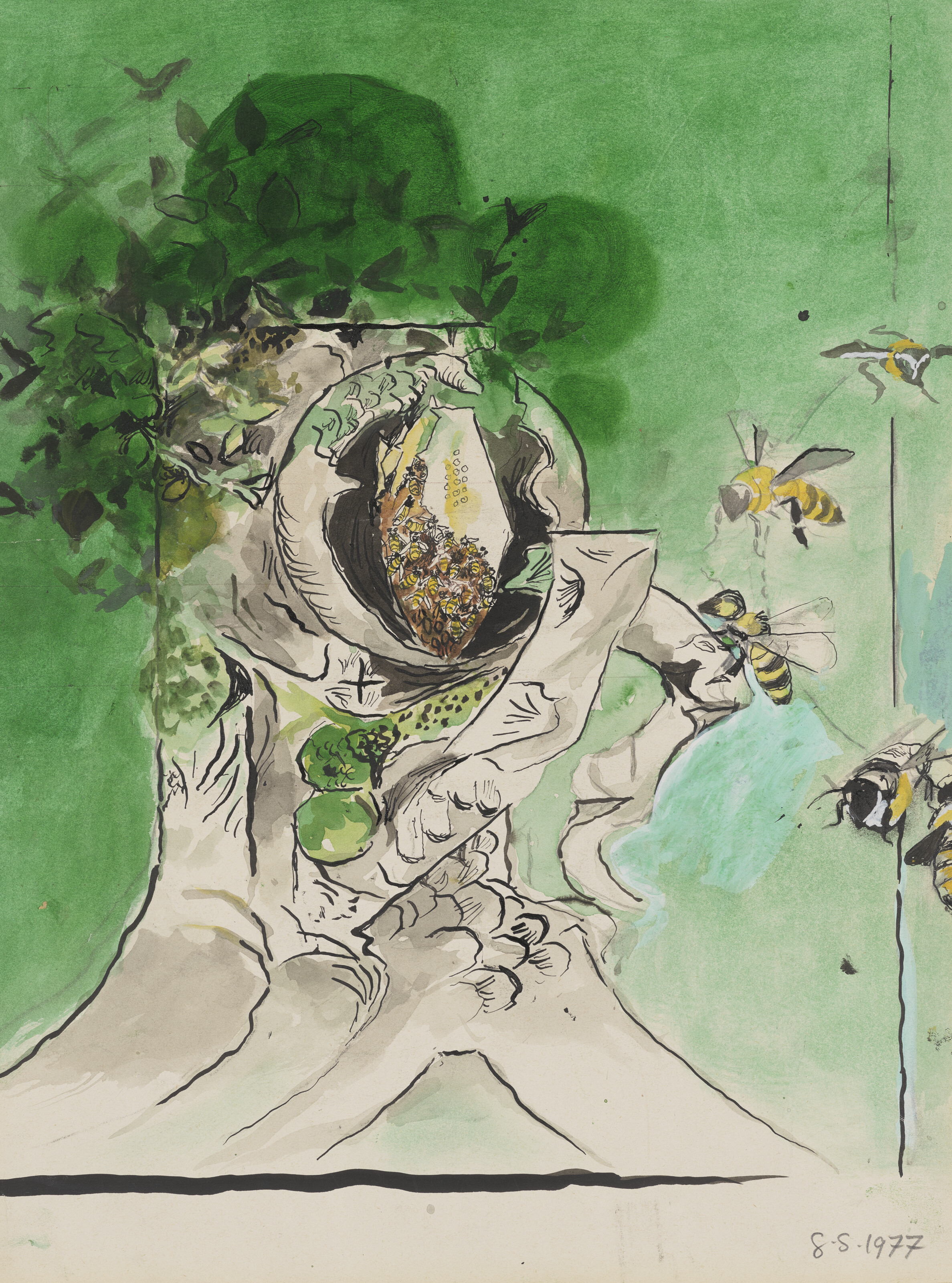 Graham Sutherland — Улей, изображение 1