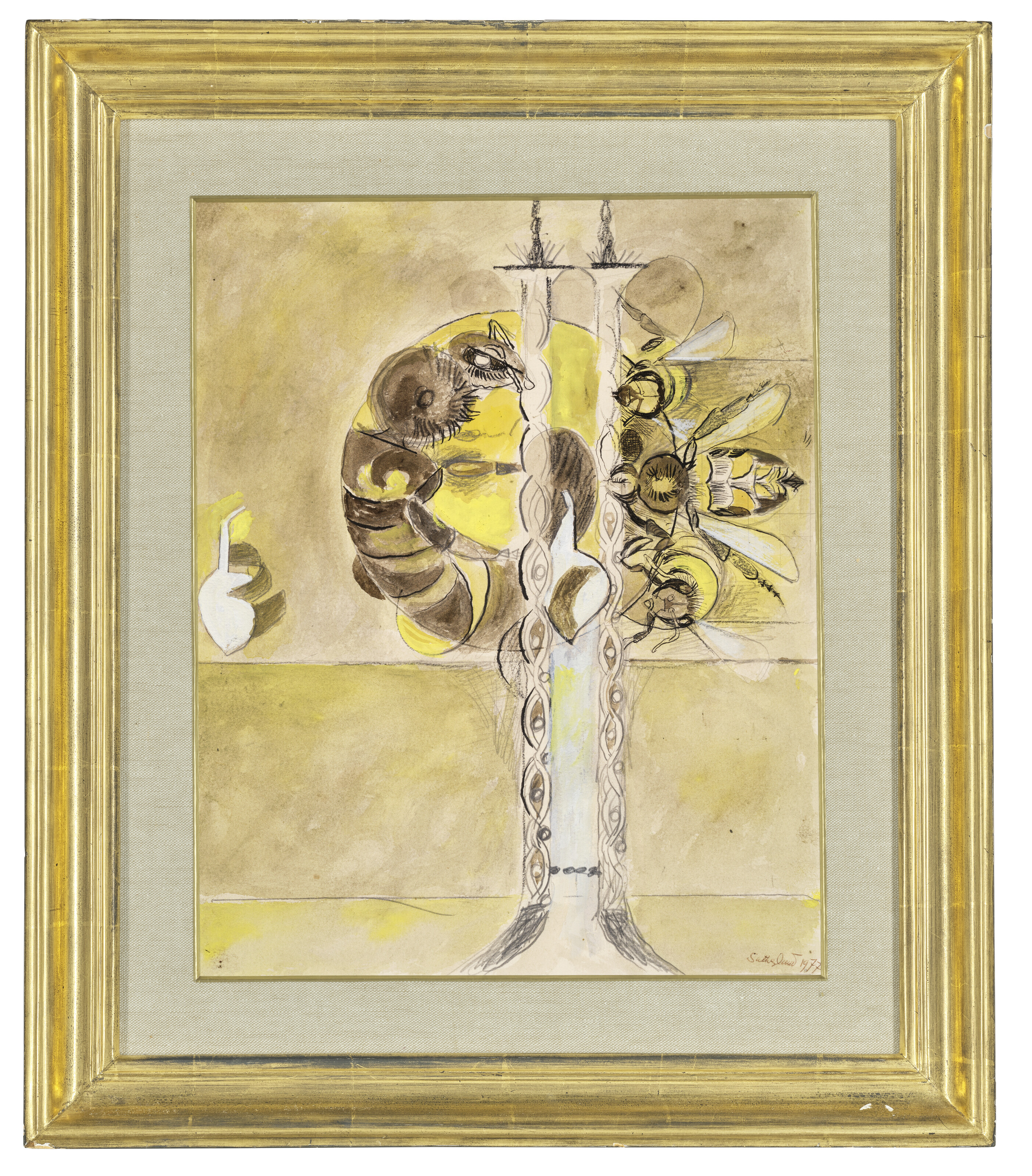 Graham Sutherland — Изучение пчел, изображение 2