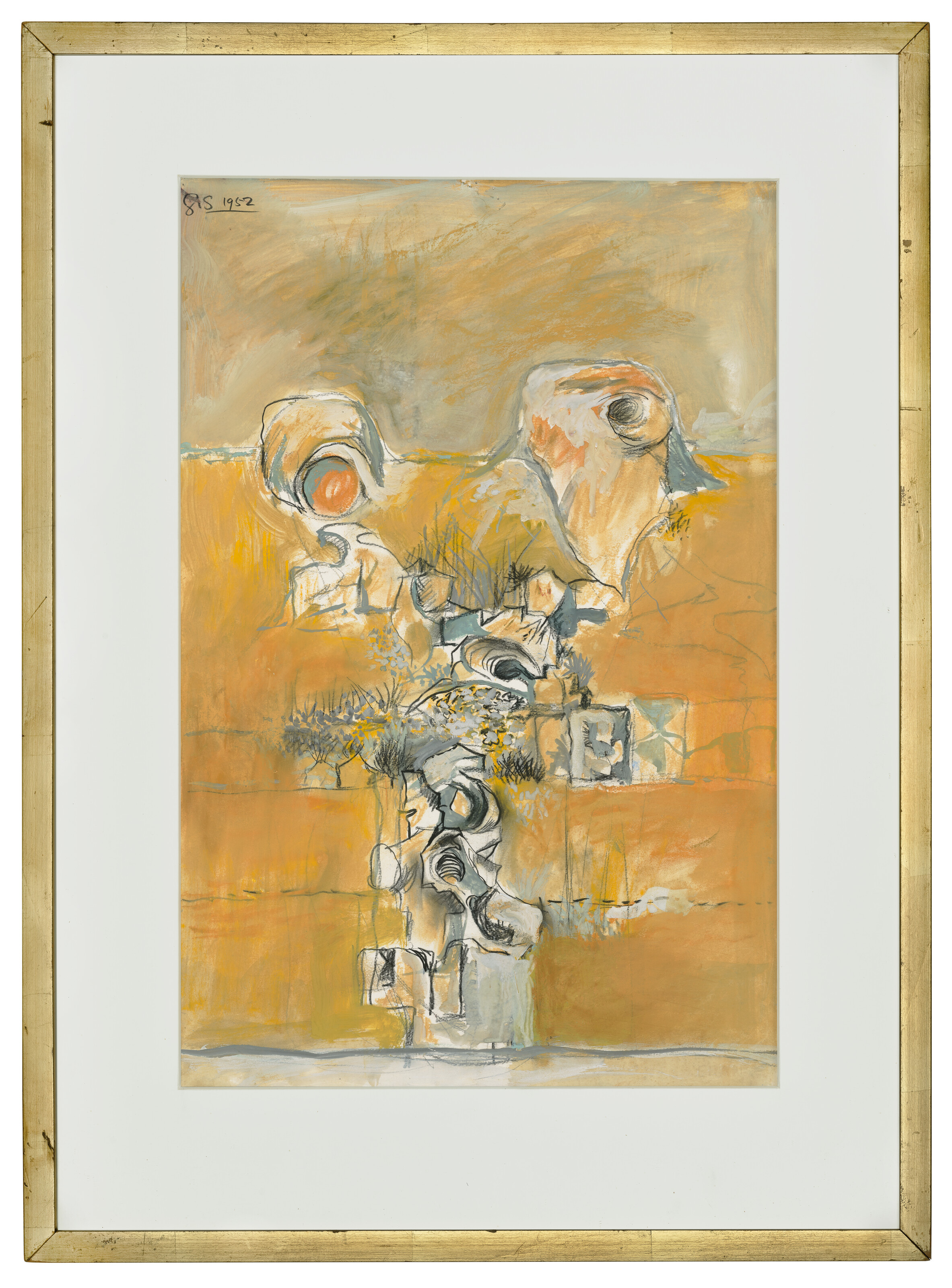 Graham Sutherland — Пейзаж со скалами, изображение 2