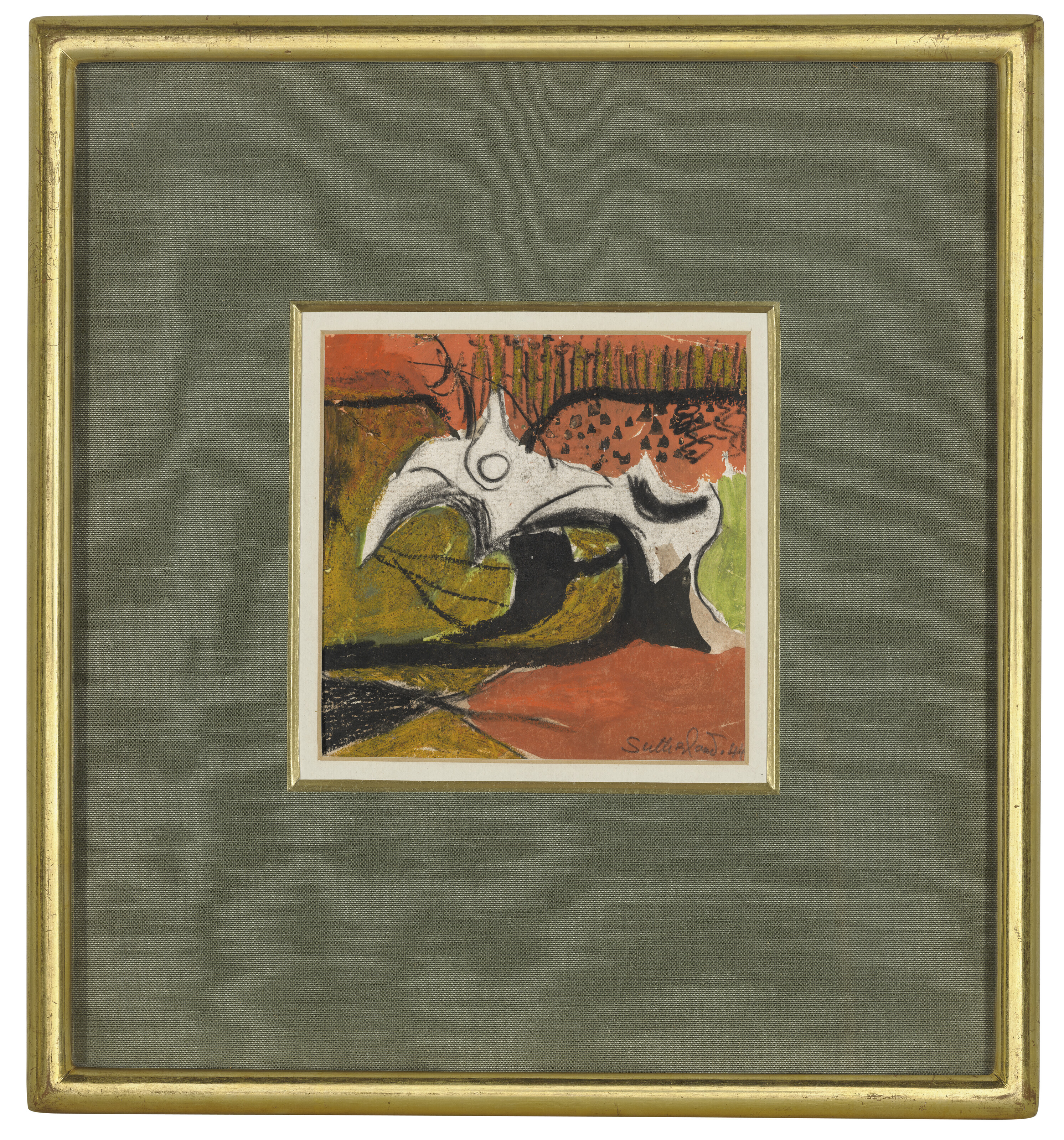 Graham Sutherland — Исследование "рогатых форм", изображение 2
