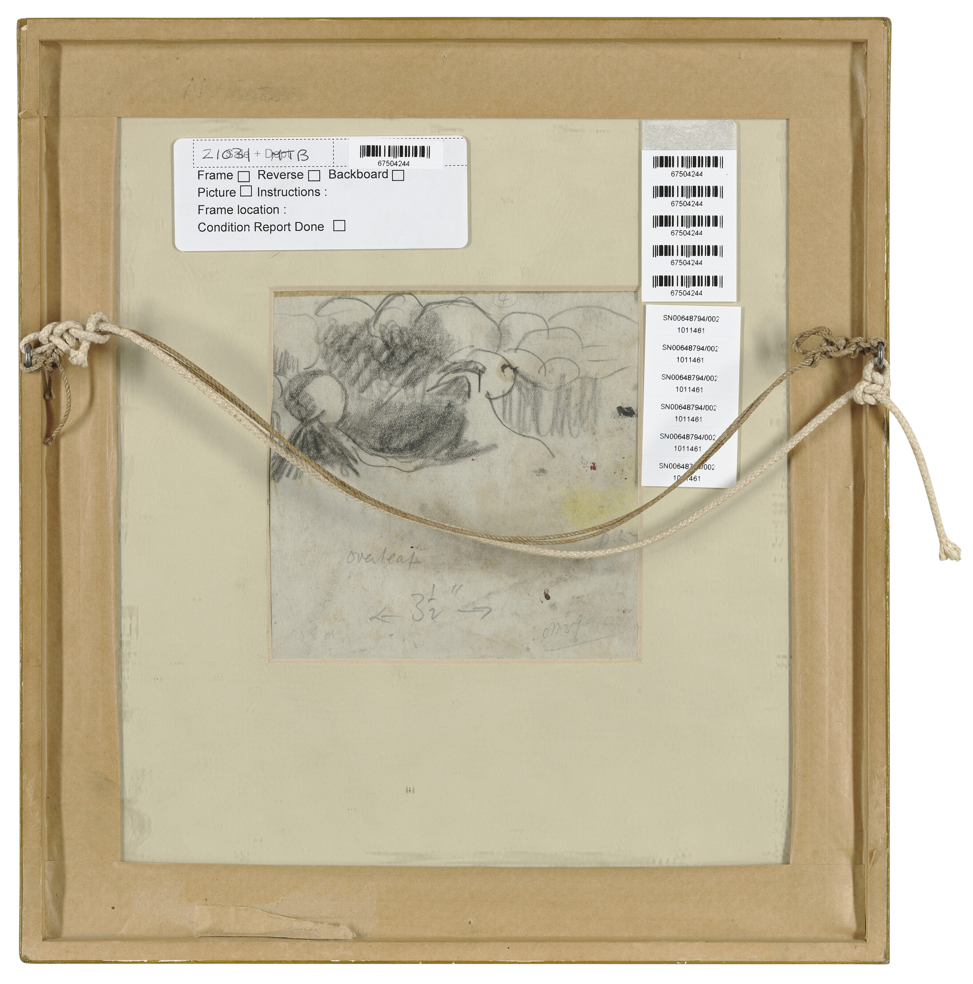 Graham Sutherland — Исследование "рогатых форм", изображение 3
