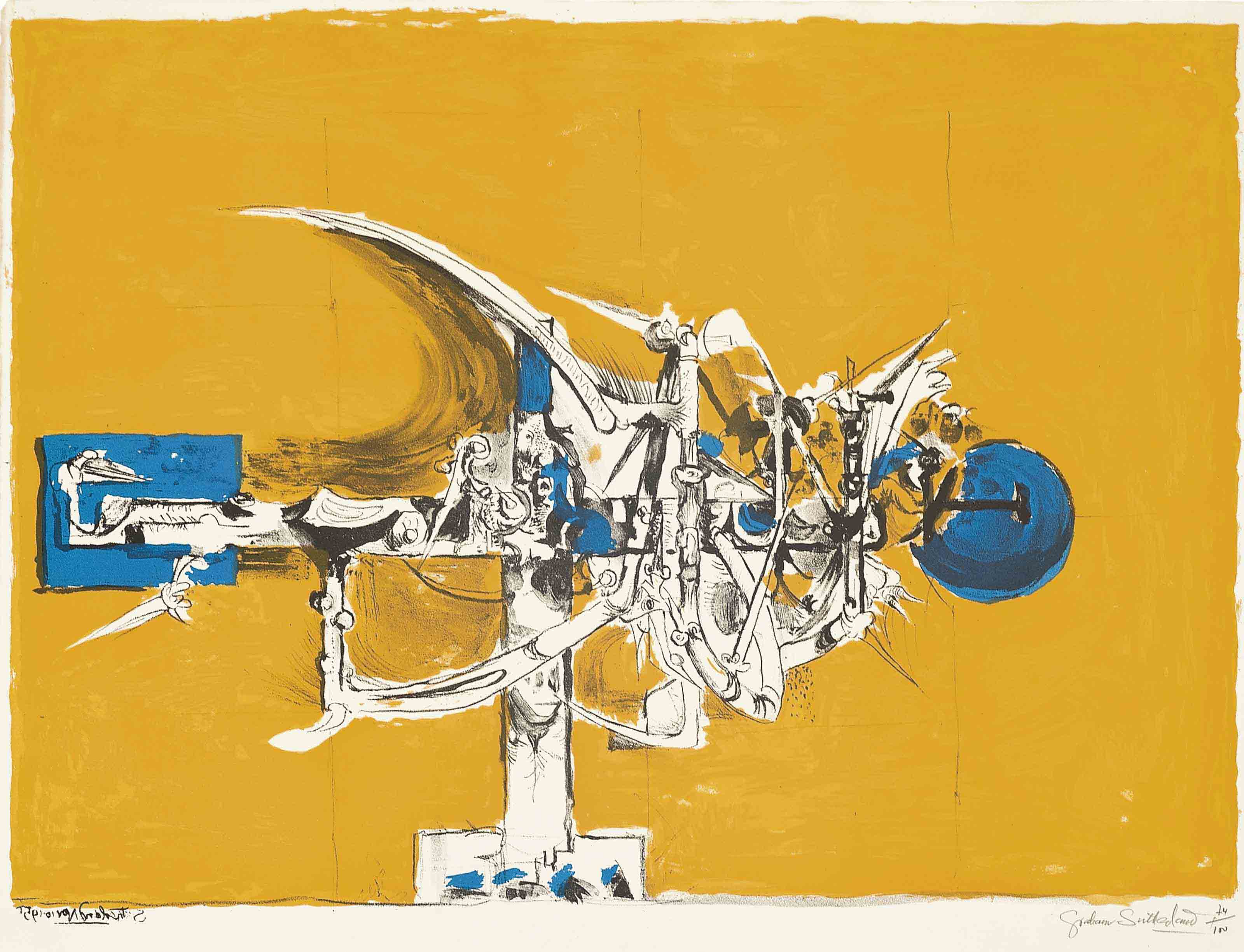Graham Sutherland — Терновый крест (Манн 61)