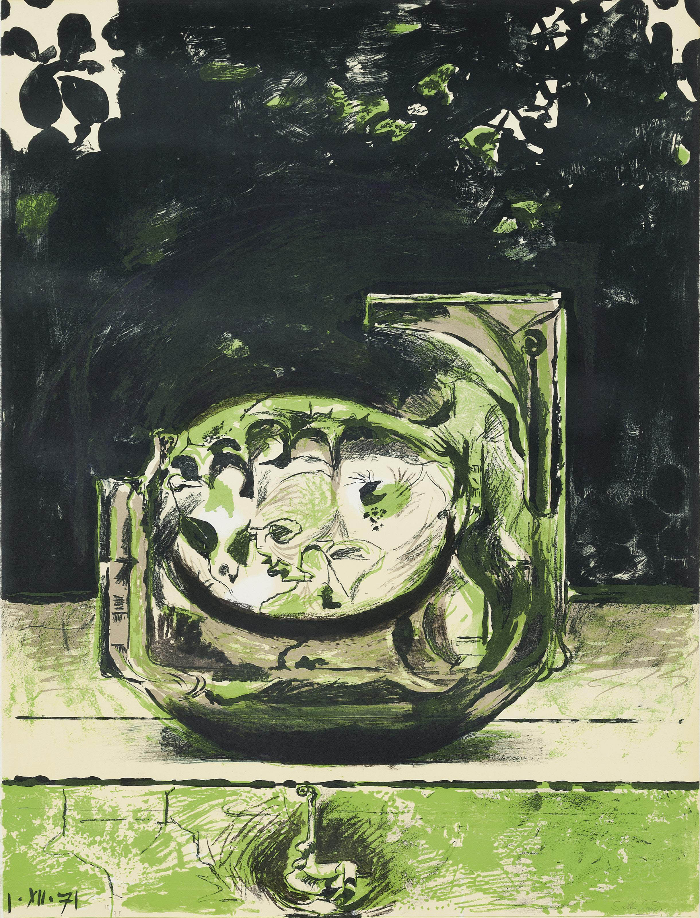 Graham Sutherland — Скала I (Тасси 126)