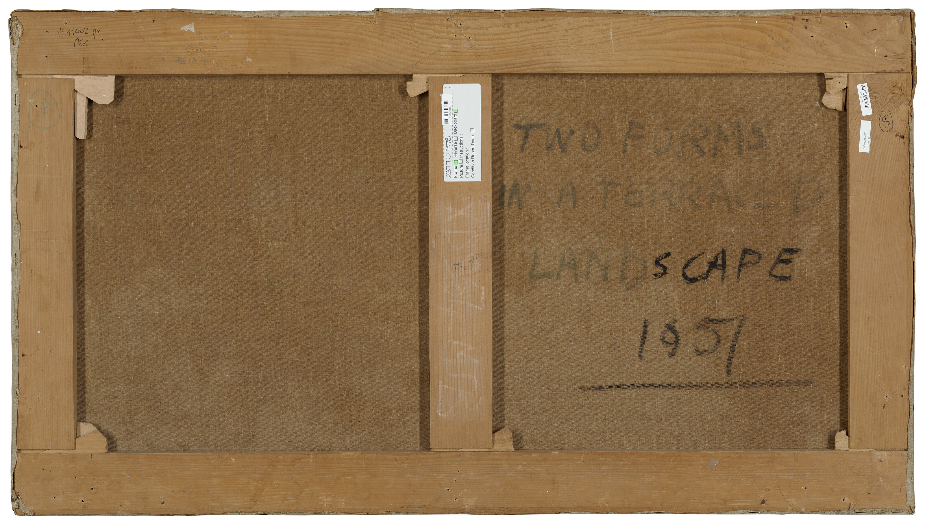 Graham Sutherland — Две формы в террасном ландшафте, изображение 3
