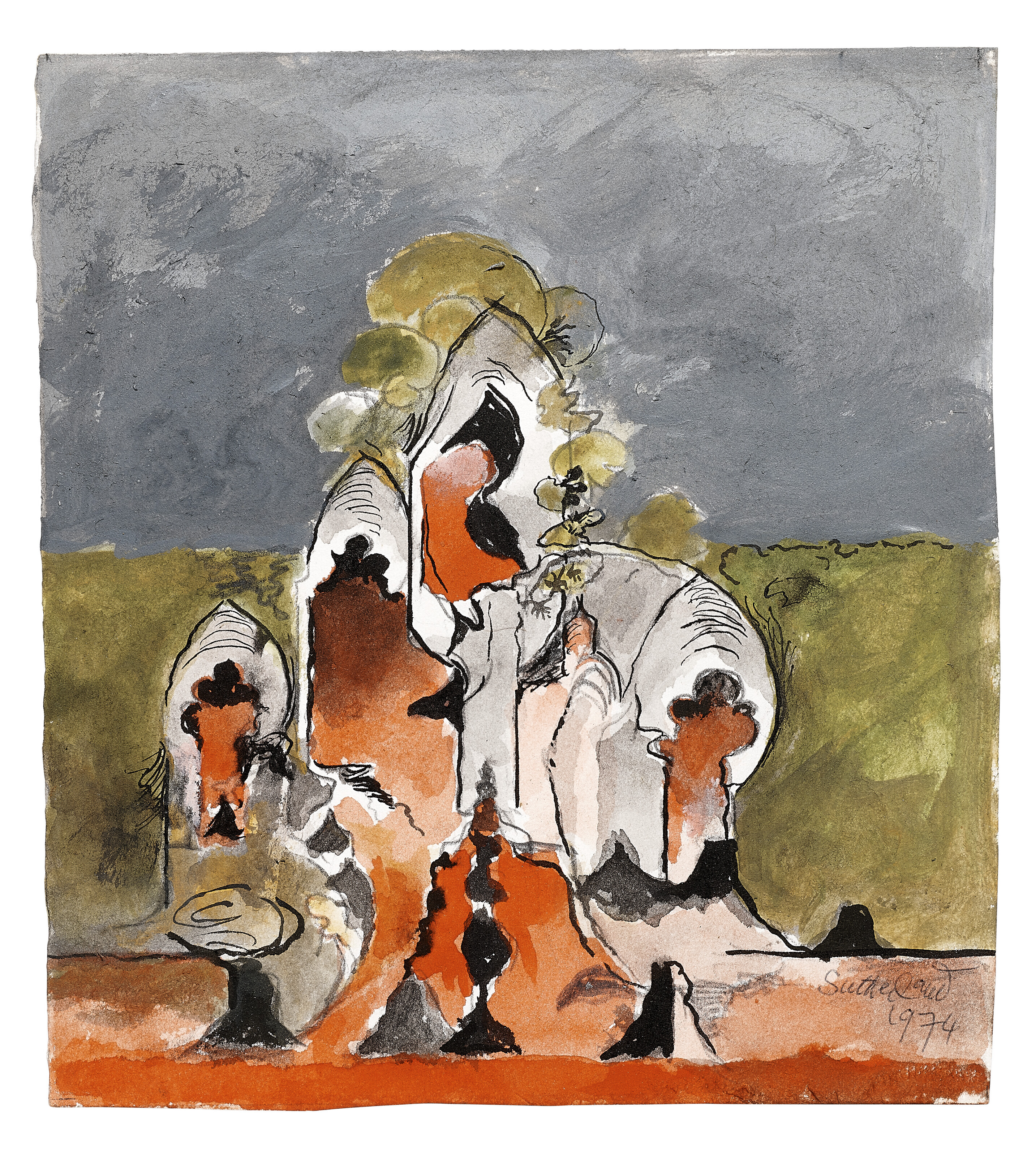 Graham Sutherland — Этюд для Кафедрального собора