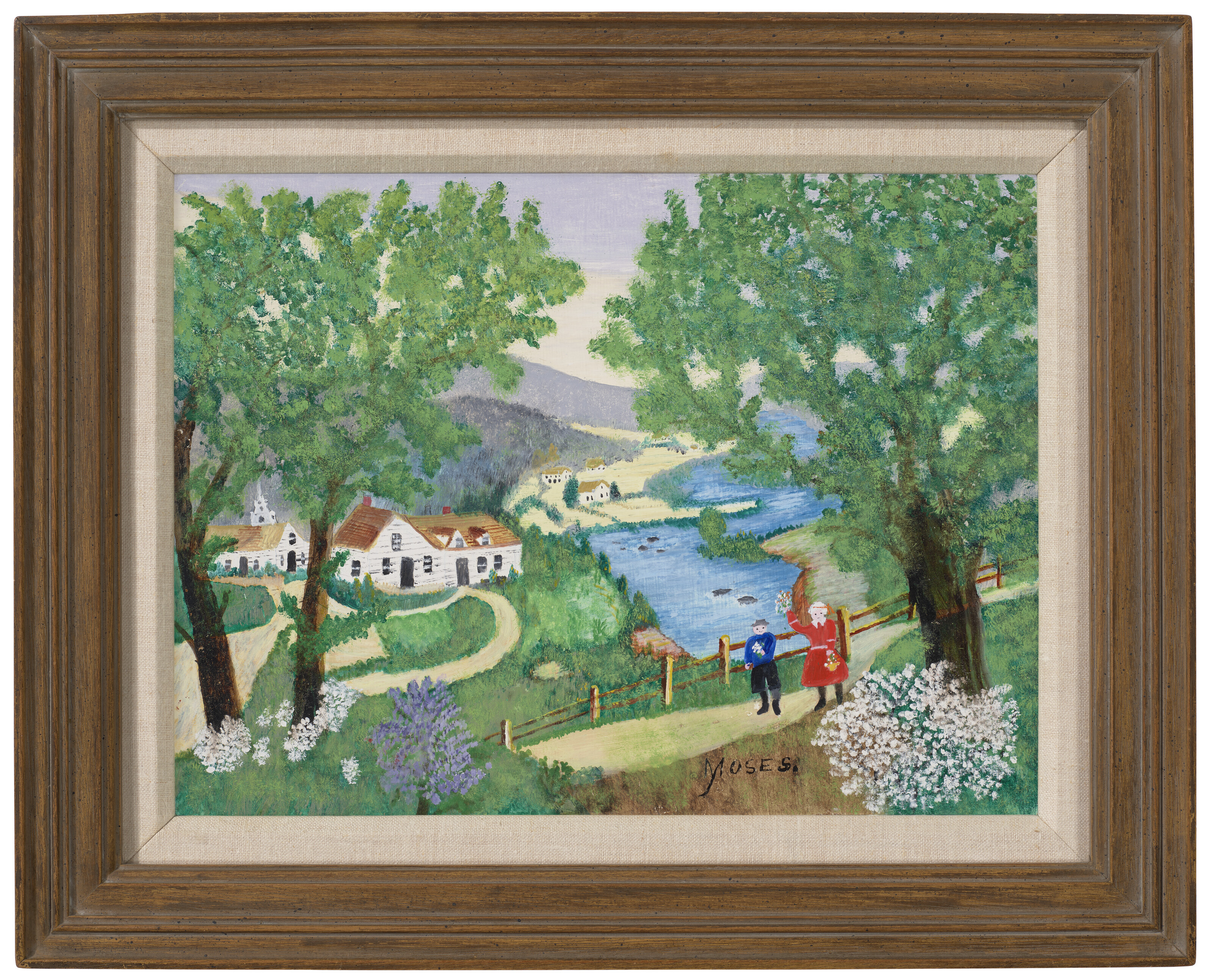 Grandma Moses — Сирень, изображение 2