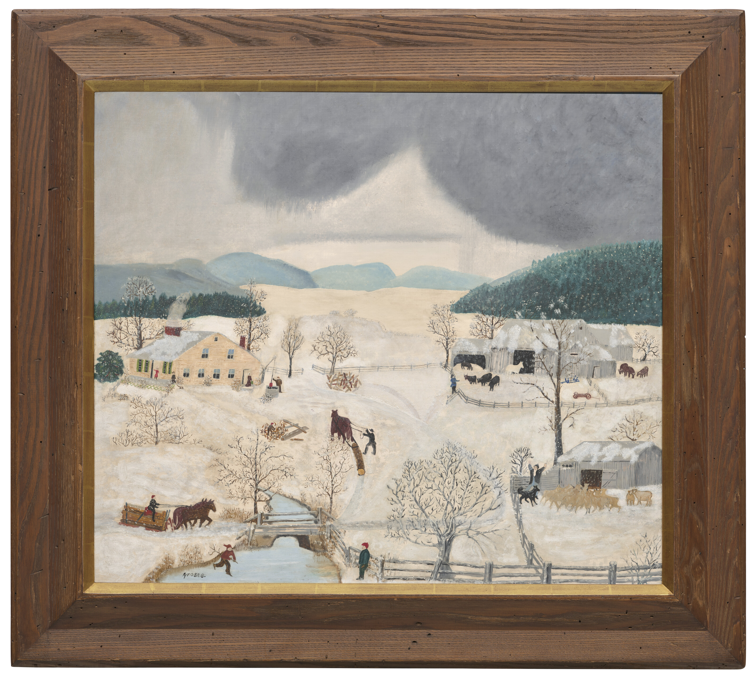 Grandma Moses — Декабрь, изображение 2