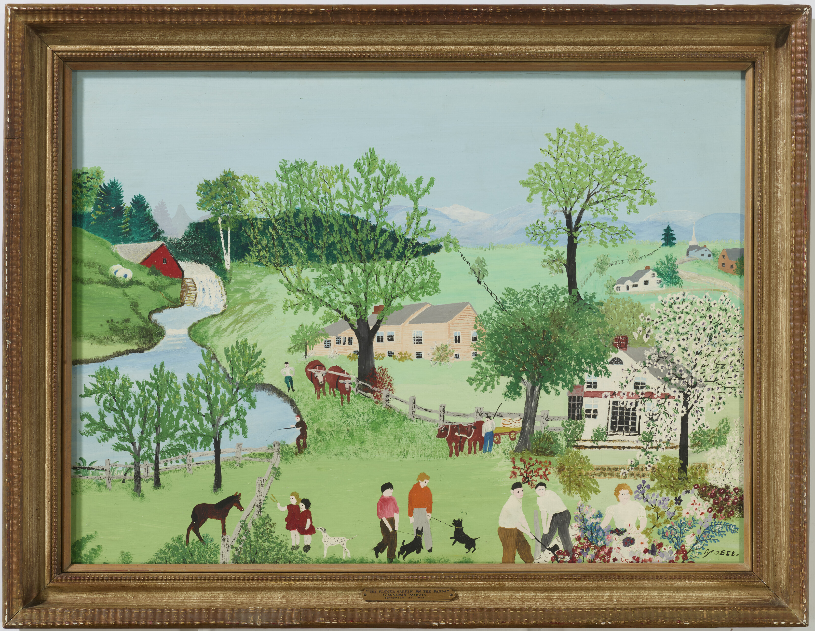 Grandma Moses — ЦВЕТОЧНЫЙ САД, изображение 2