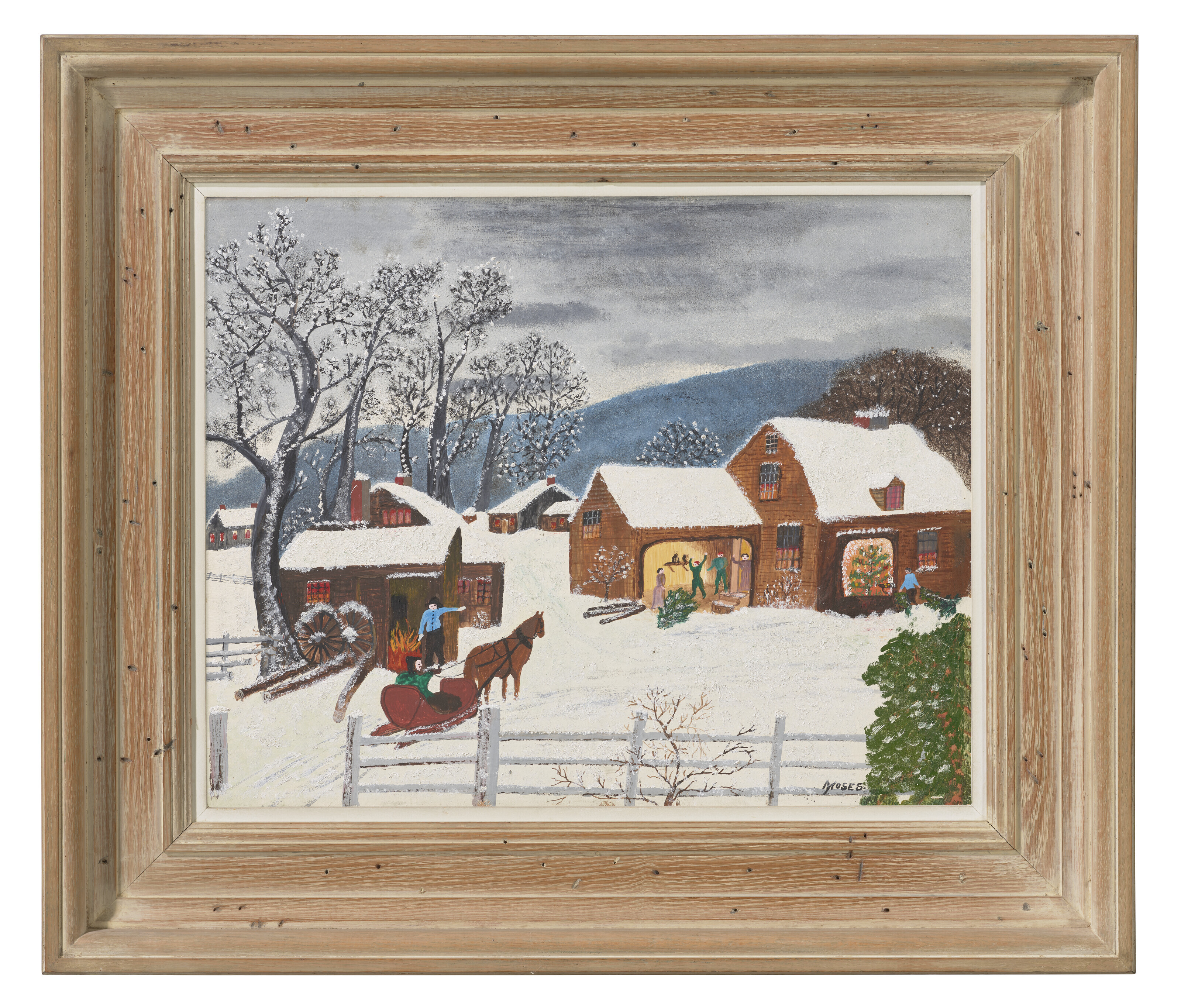Grandma Moses — Одинокий бродяга или путешественник, изображение 2