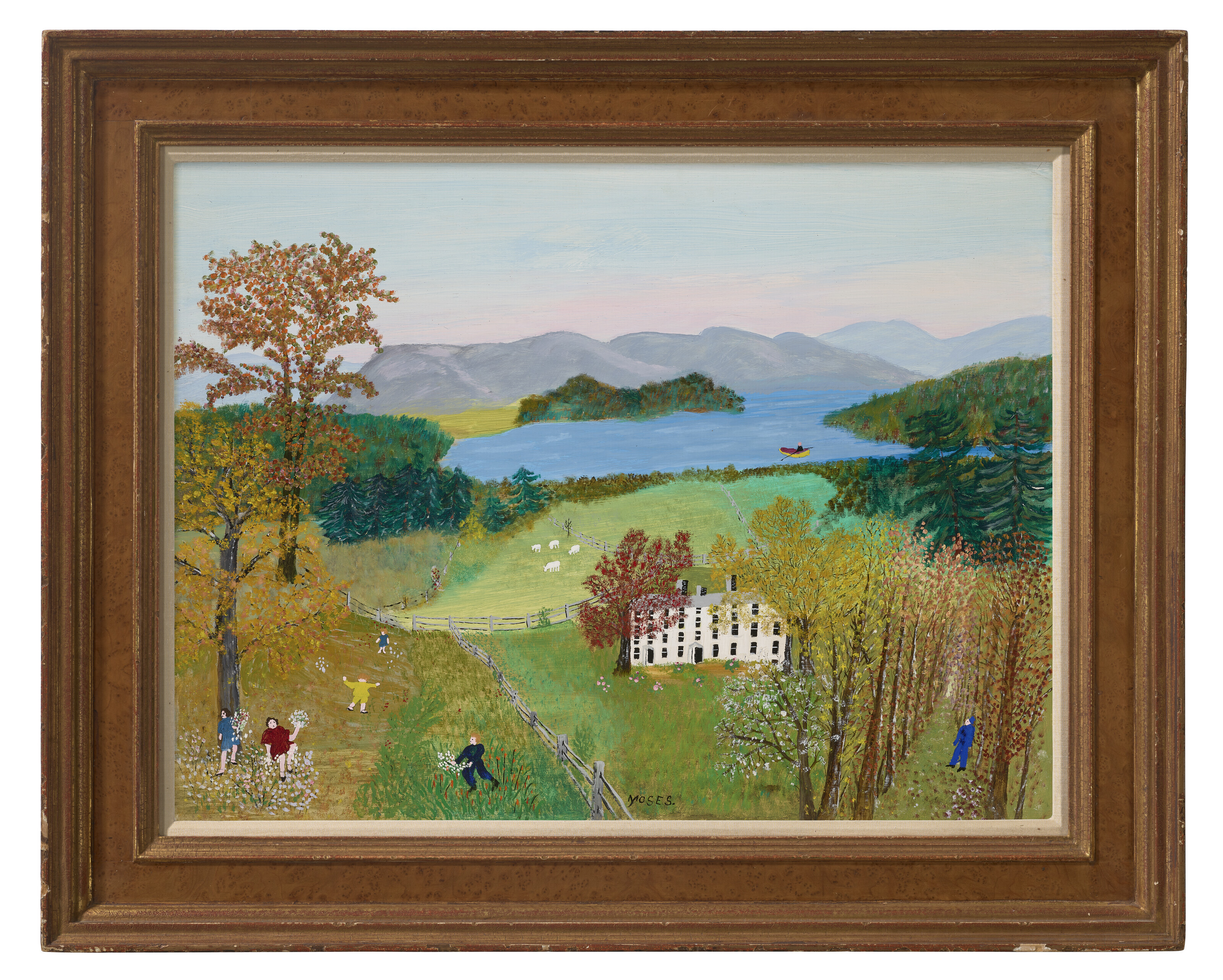 Grandma Moses — в лесу, изображение 2
