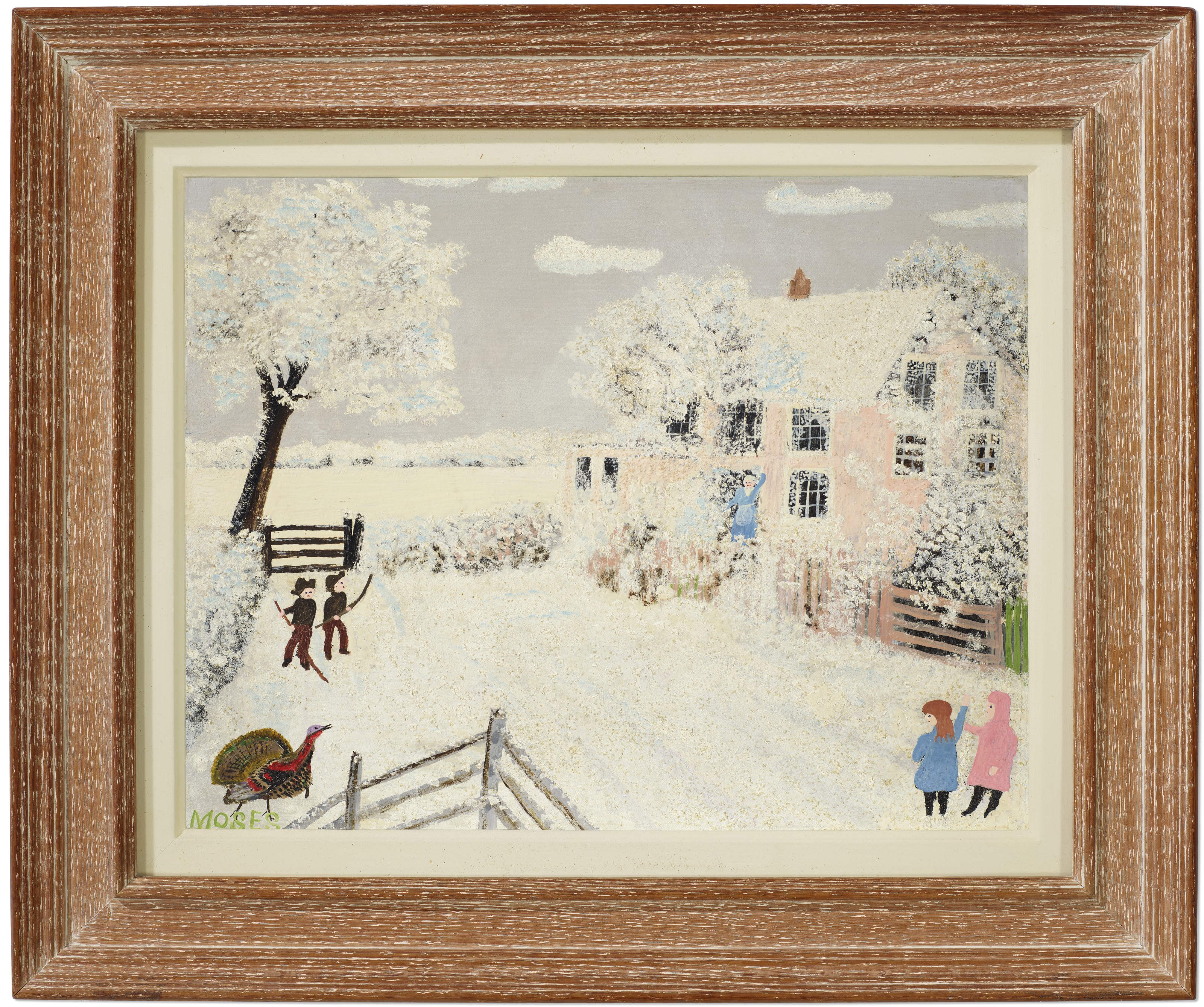 Grandma Moses — Морозное утро, изображение 2