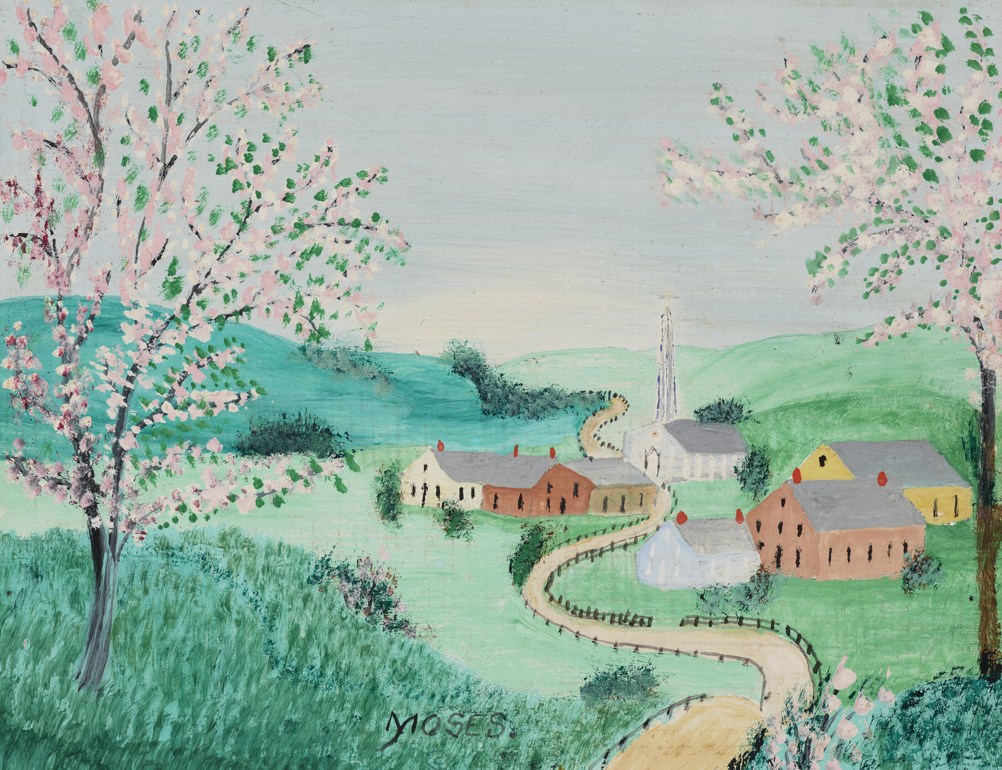 Grandma Moses — Когда цветут яблони