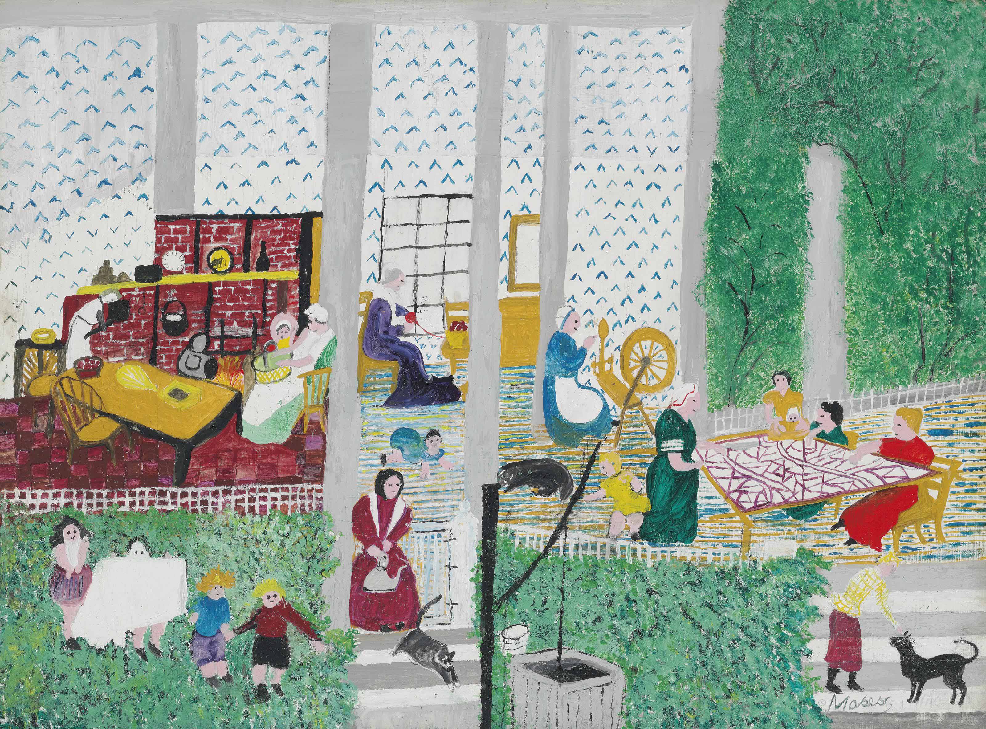 Grandma Moses — Занятые люди