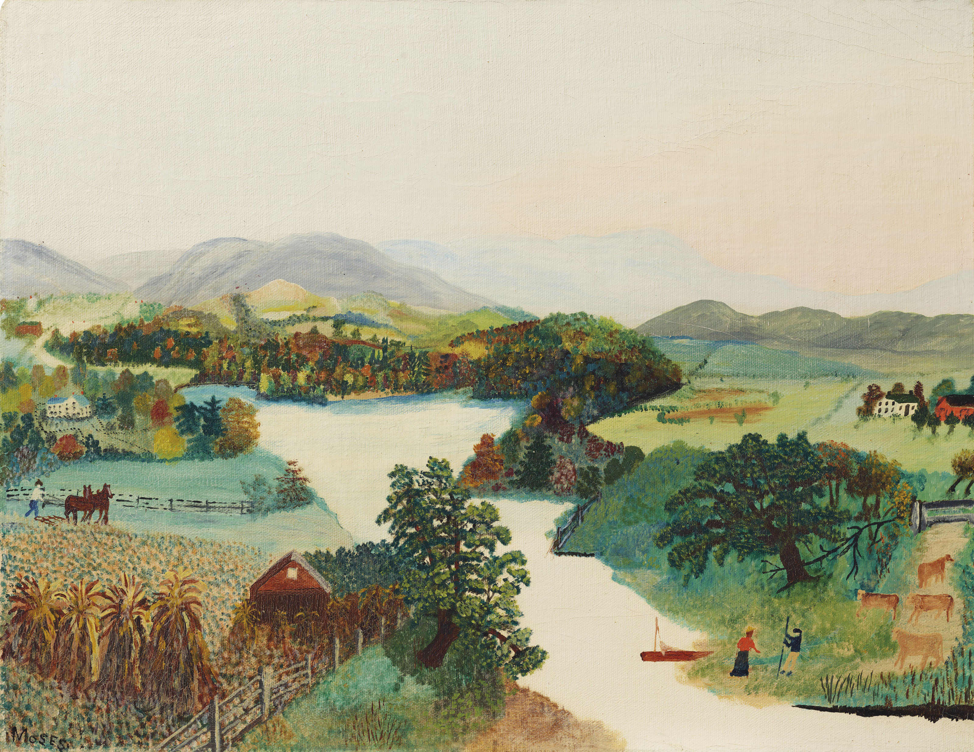 Grandma Moses — Долина Верхнего Кембриджа