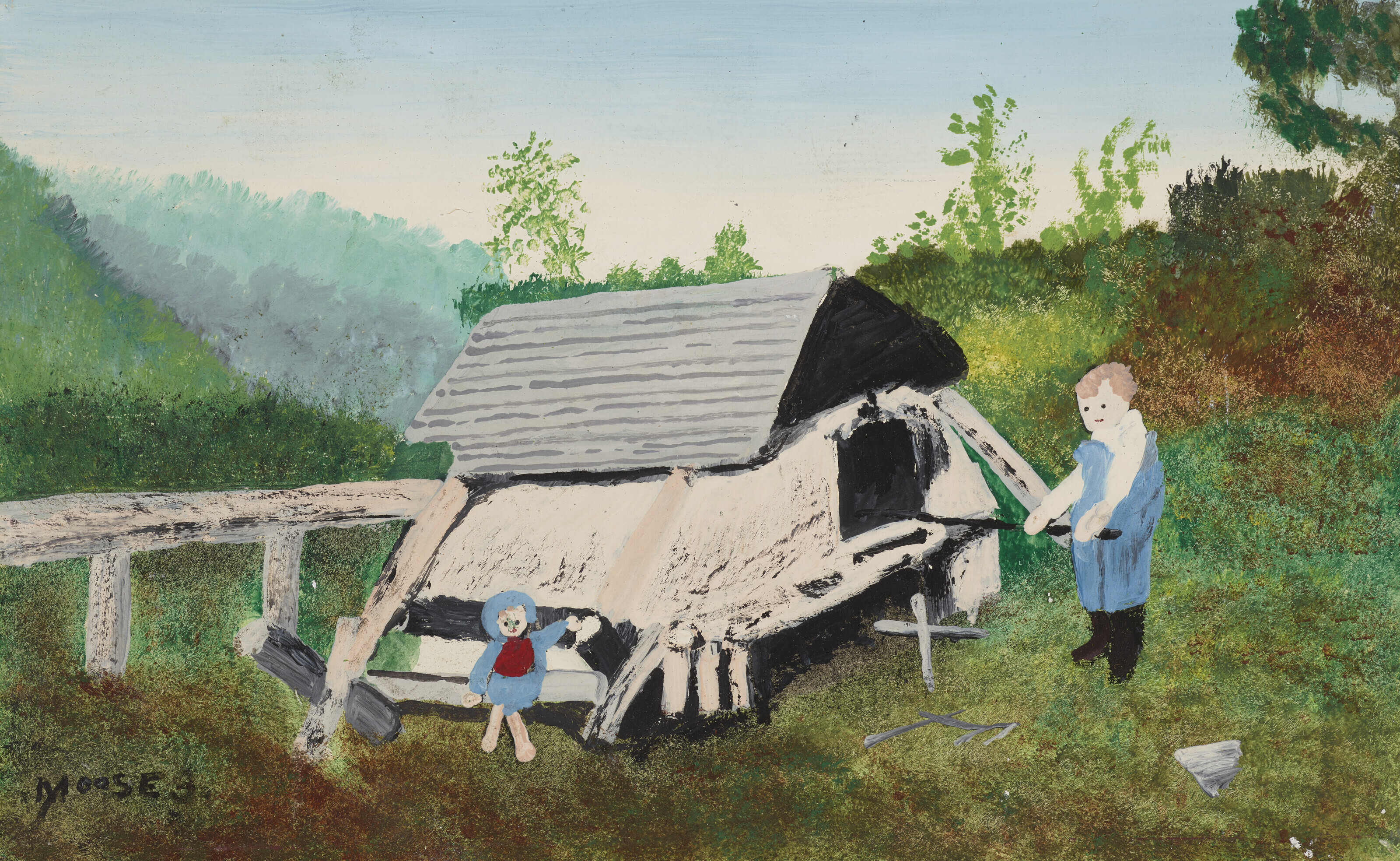 Grandma Moses — Старая печь для выпечки в Канаде