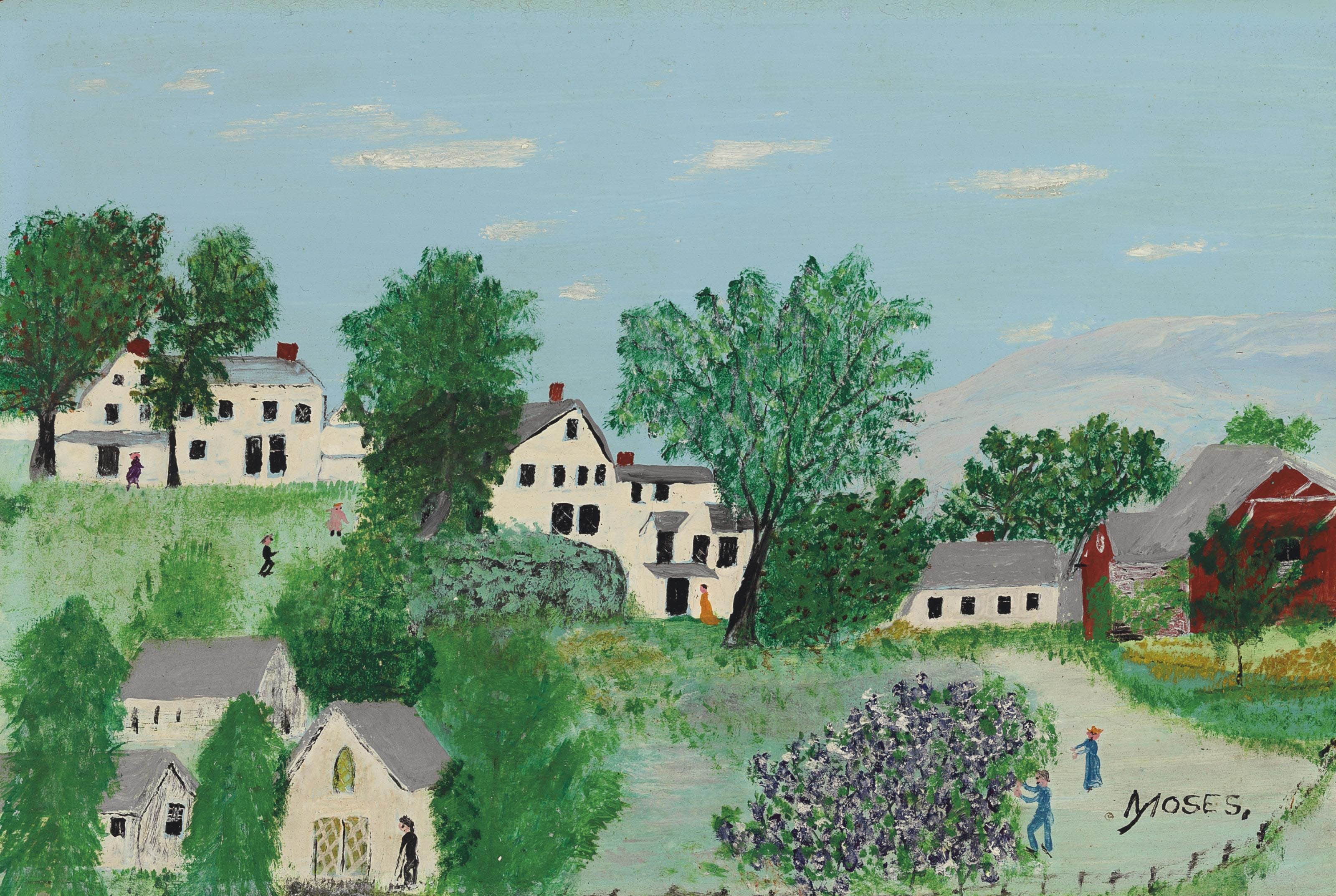 Grandma Moses — Сирень