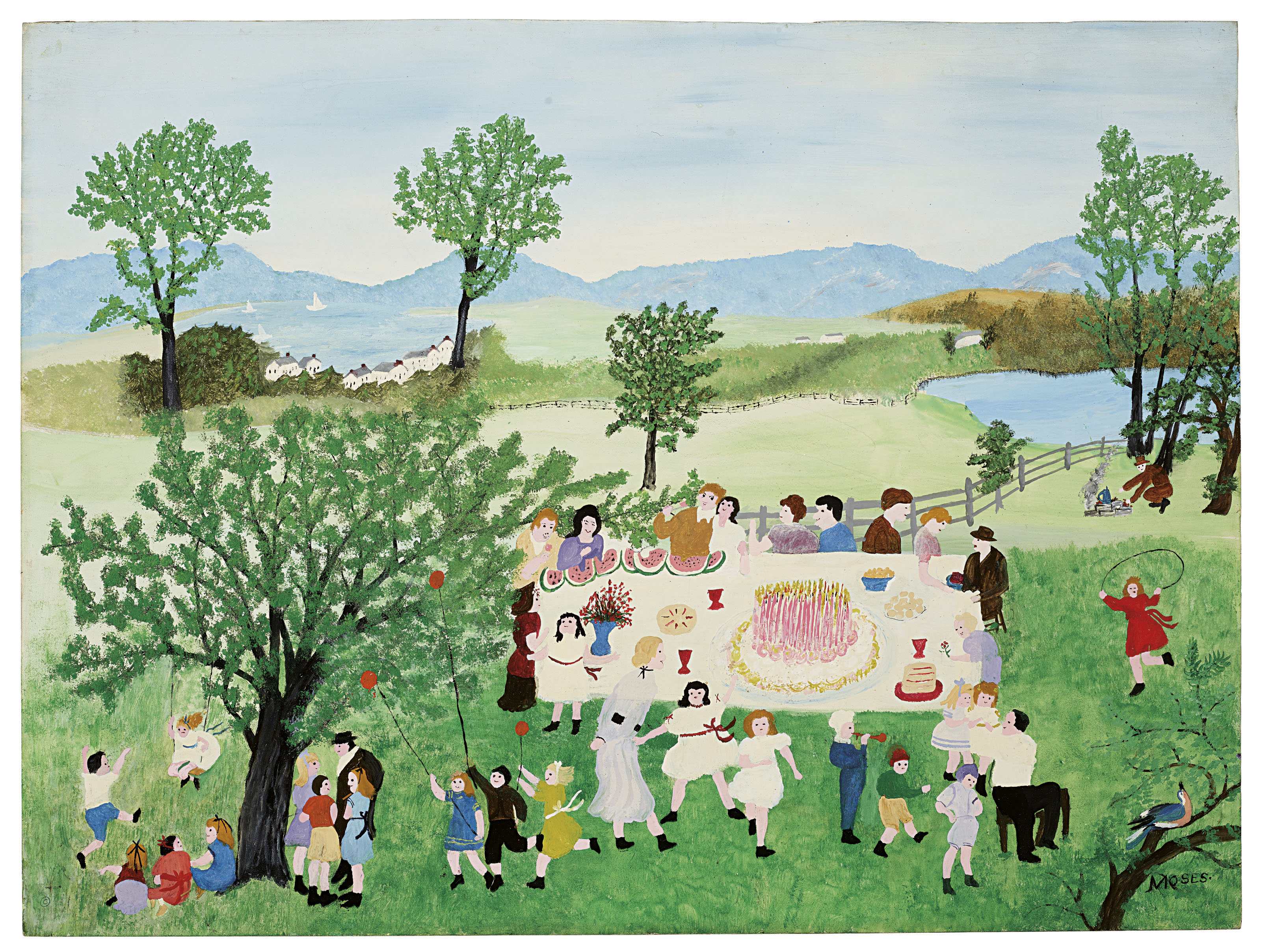 Grandma Moses — Праздничный торт