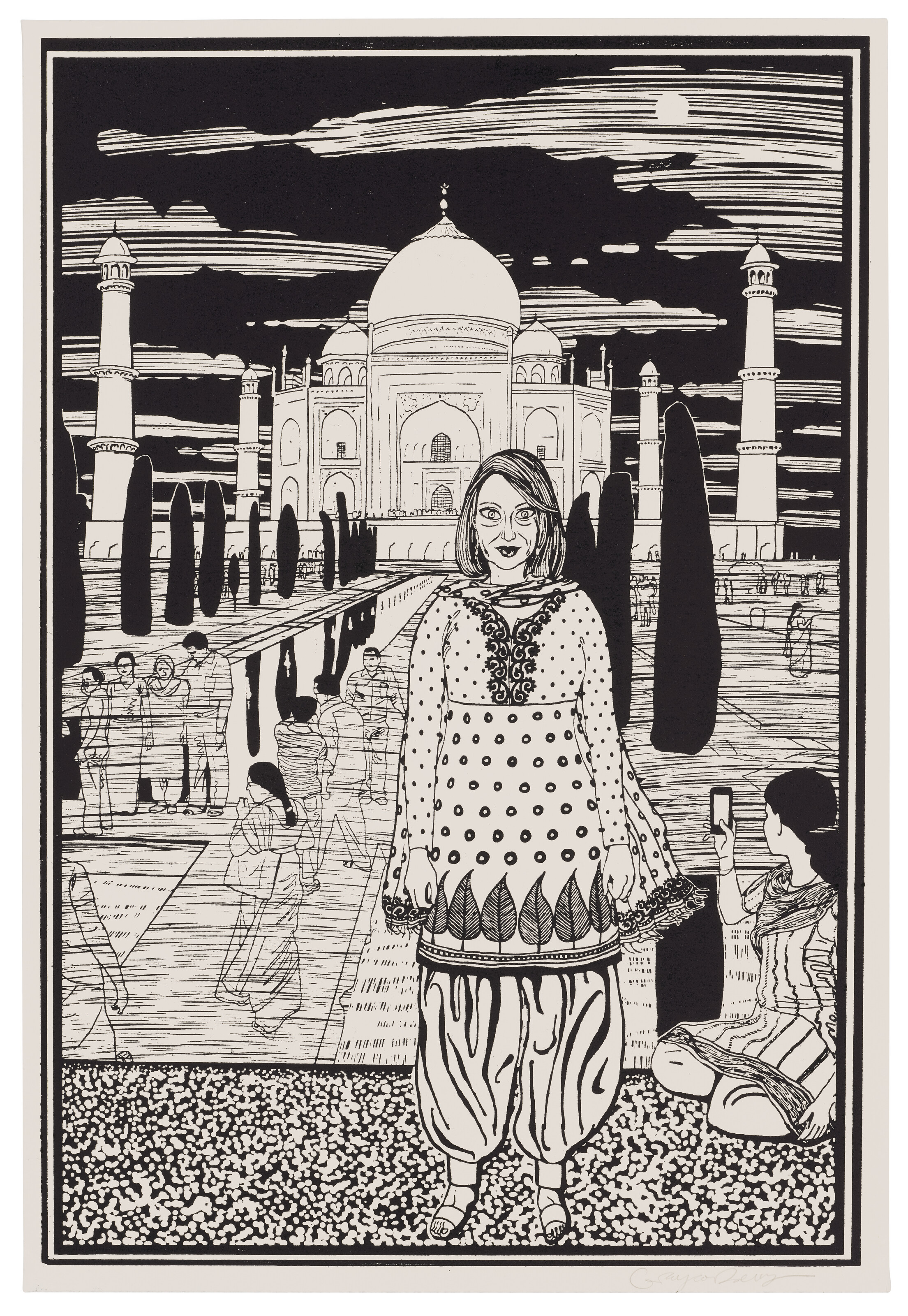 Grayson Perry — Фото 6, откуда: Шесть снимков Джули (черно-белые)