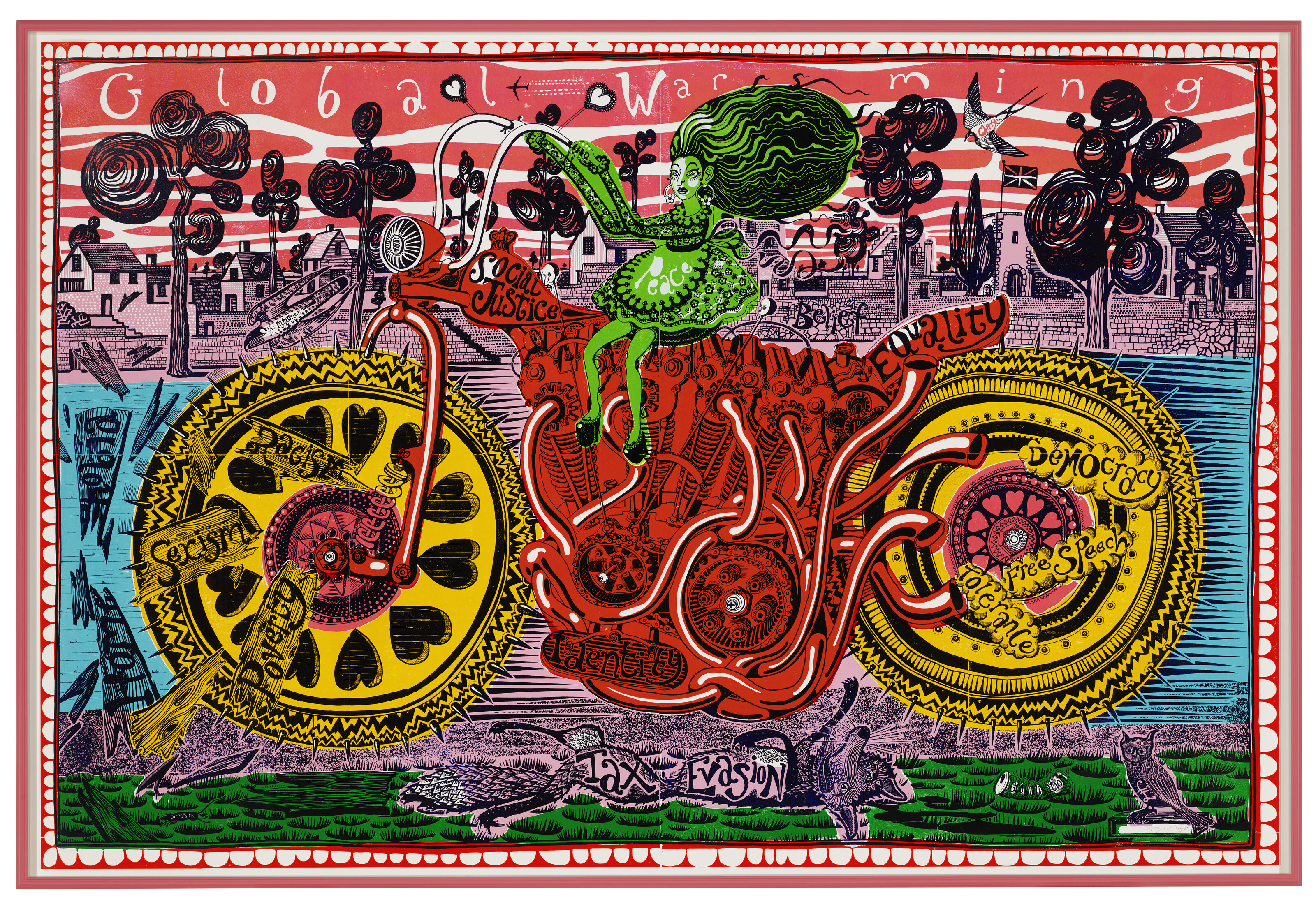 Grayson Perry — Селфи с политическими мотивами