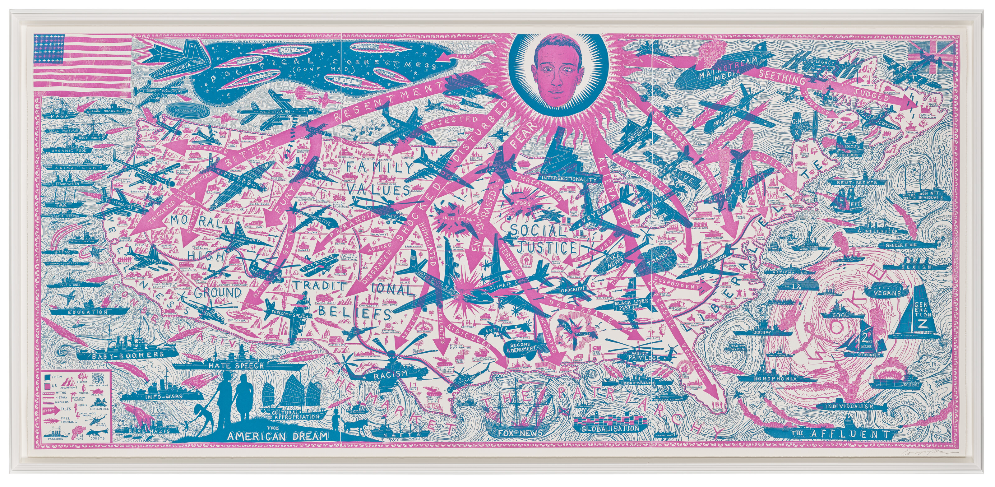 Grayson Perry — Американская мечта (розово-голубая)