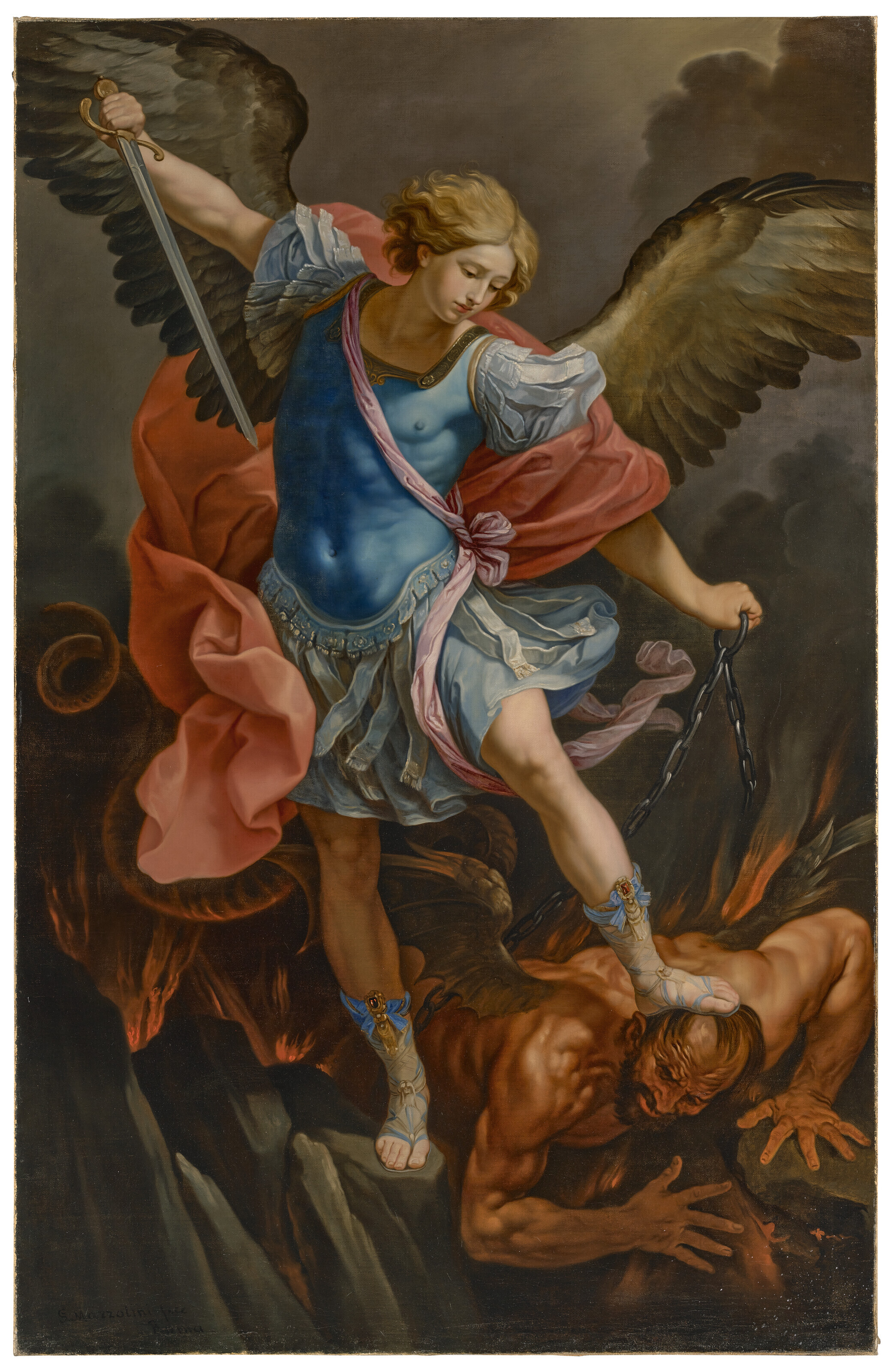Guido Reni — Архангел Михаил, побеждающий сатану, изображение 2