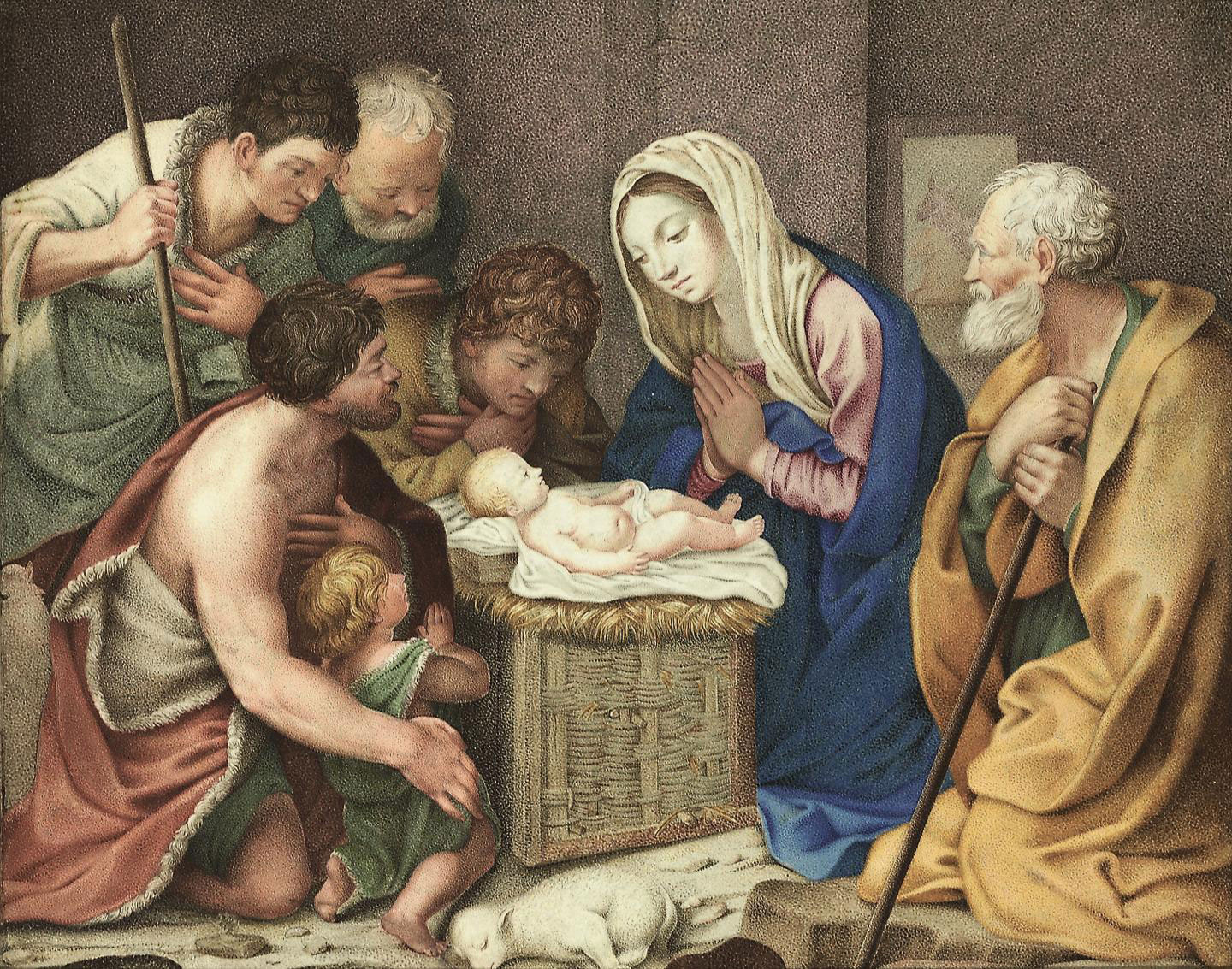 Guido Reni — Поклонение пастухов