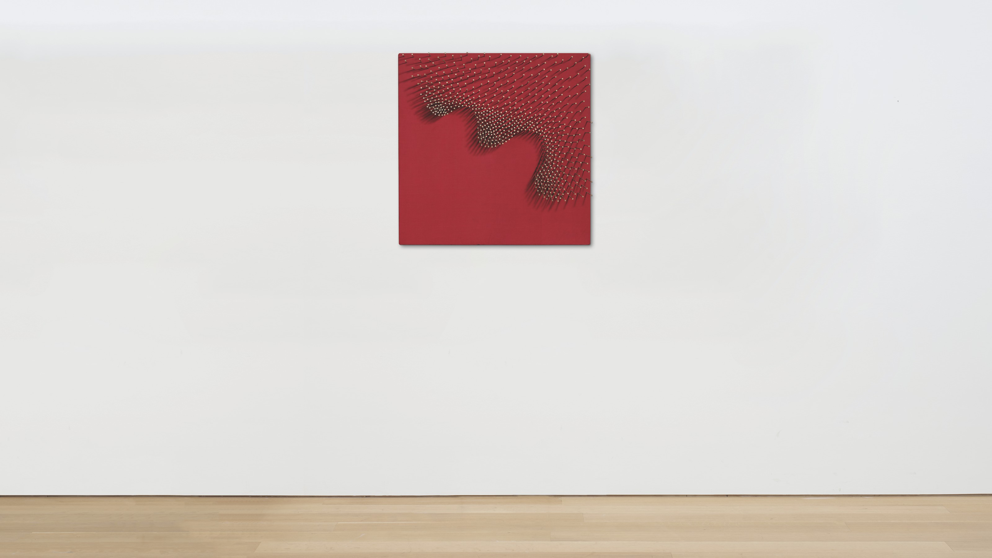 Gunther Uecker — Rote Fahne (Красный флаг), изображение 2