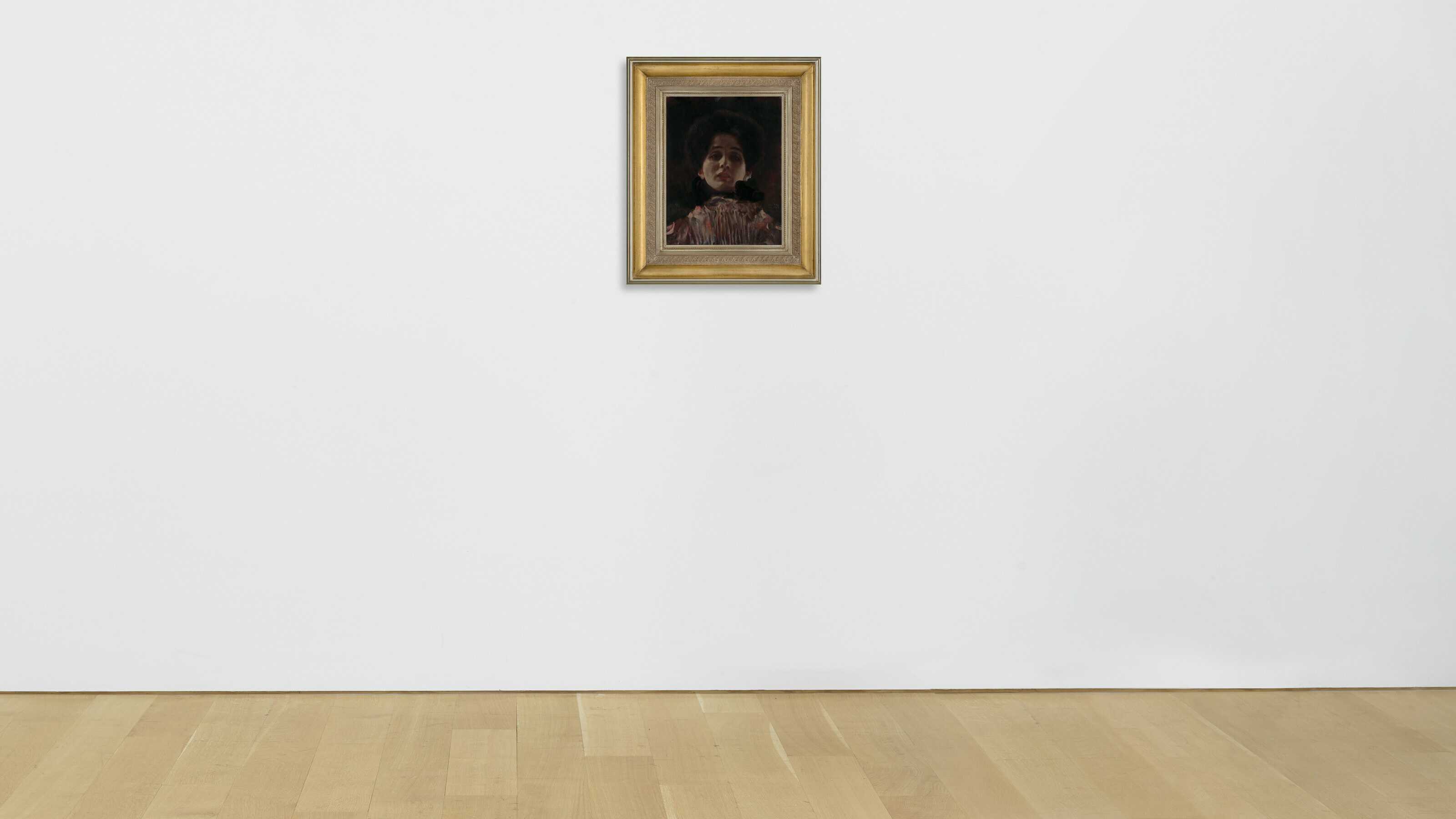 Gustav Klimt — Дама лицом к лицу с красивым лицом (Damenbilden en face), изображение 3