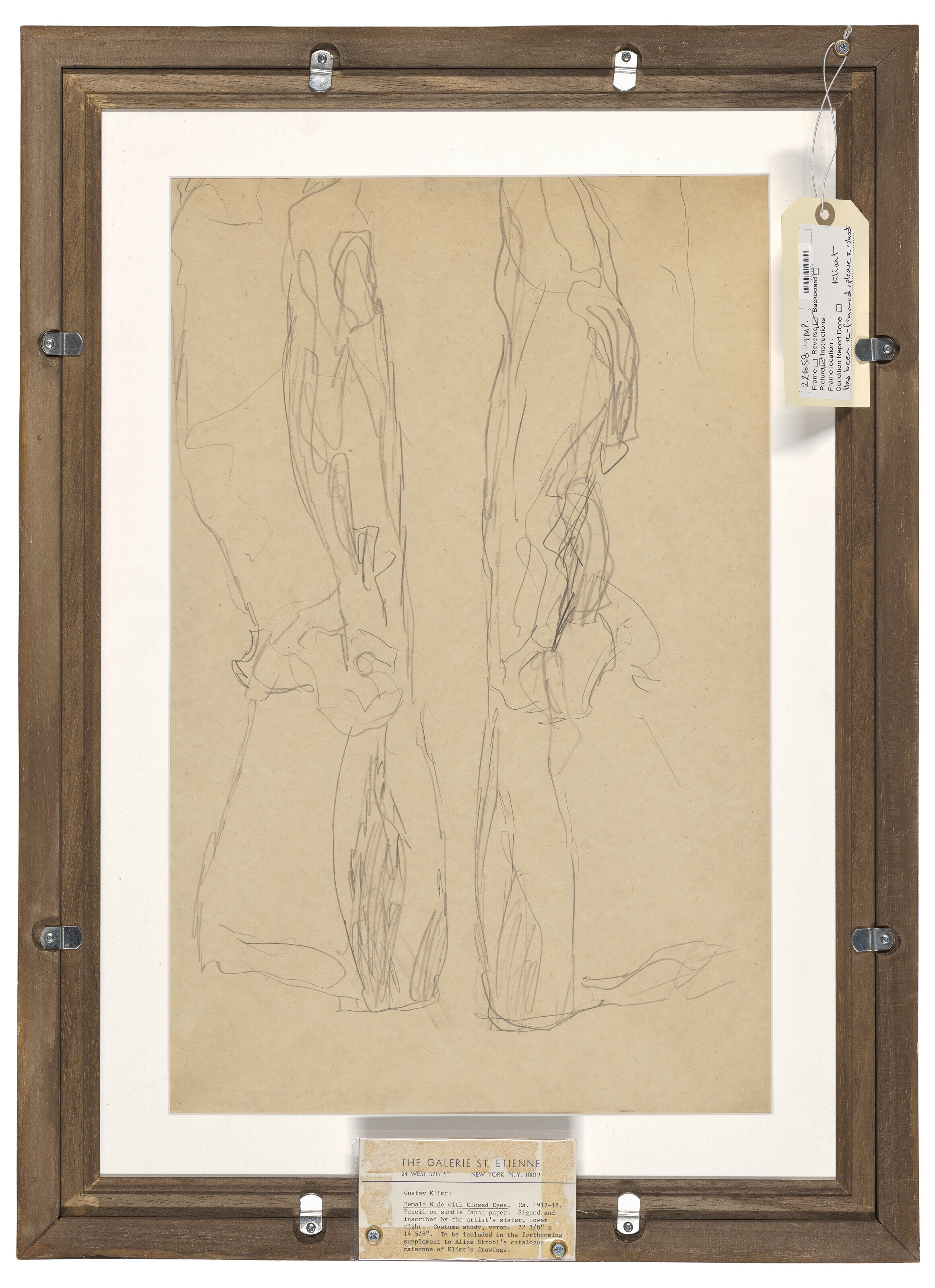 Gustav Klimt — Преподаватель в высшей школе, генеральный директор Копф (справа); Костюмерная студия (справа), изображение 4