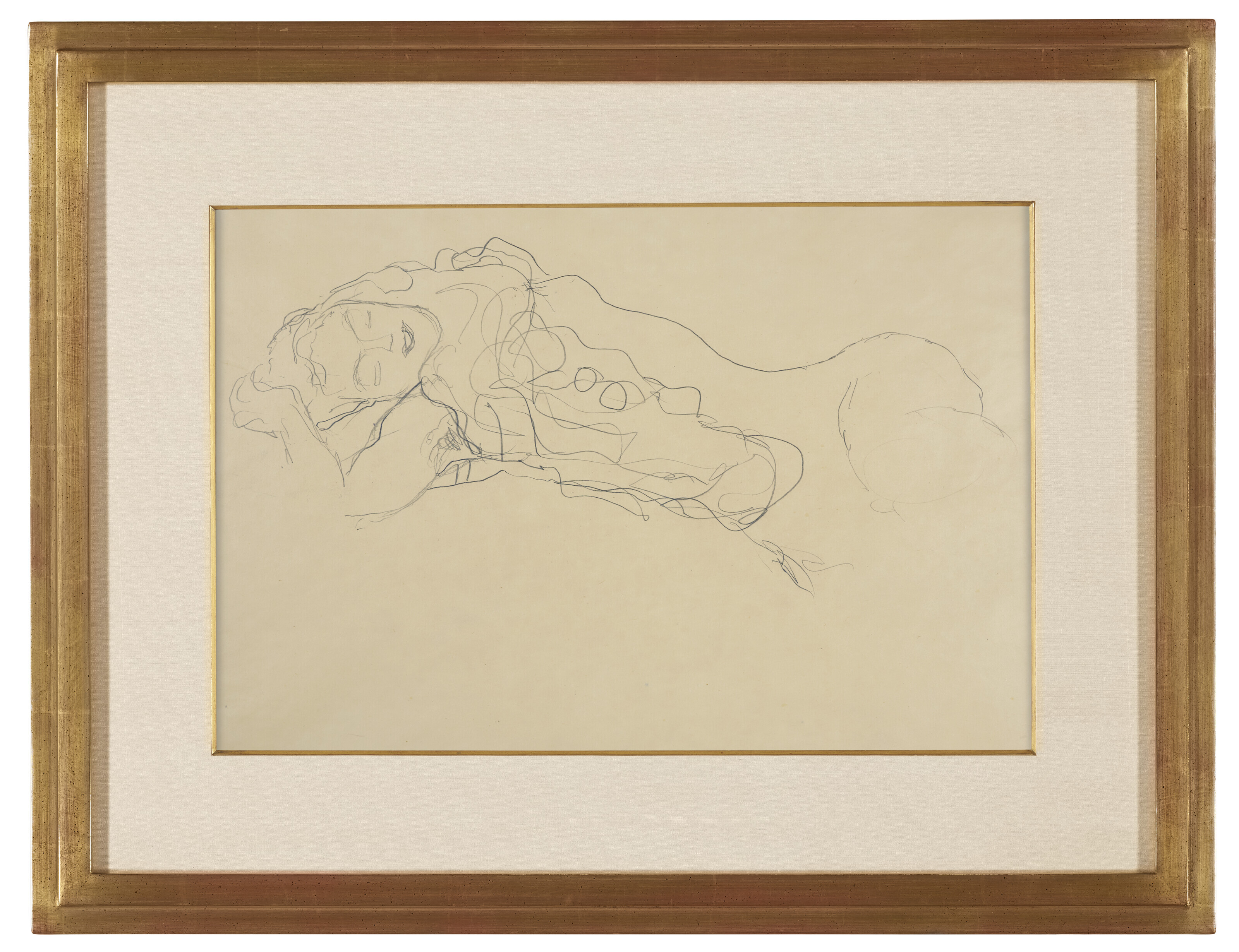 Gustav Klimt — Правообладатель Халбакт нах связывает, изображение 2