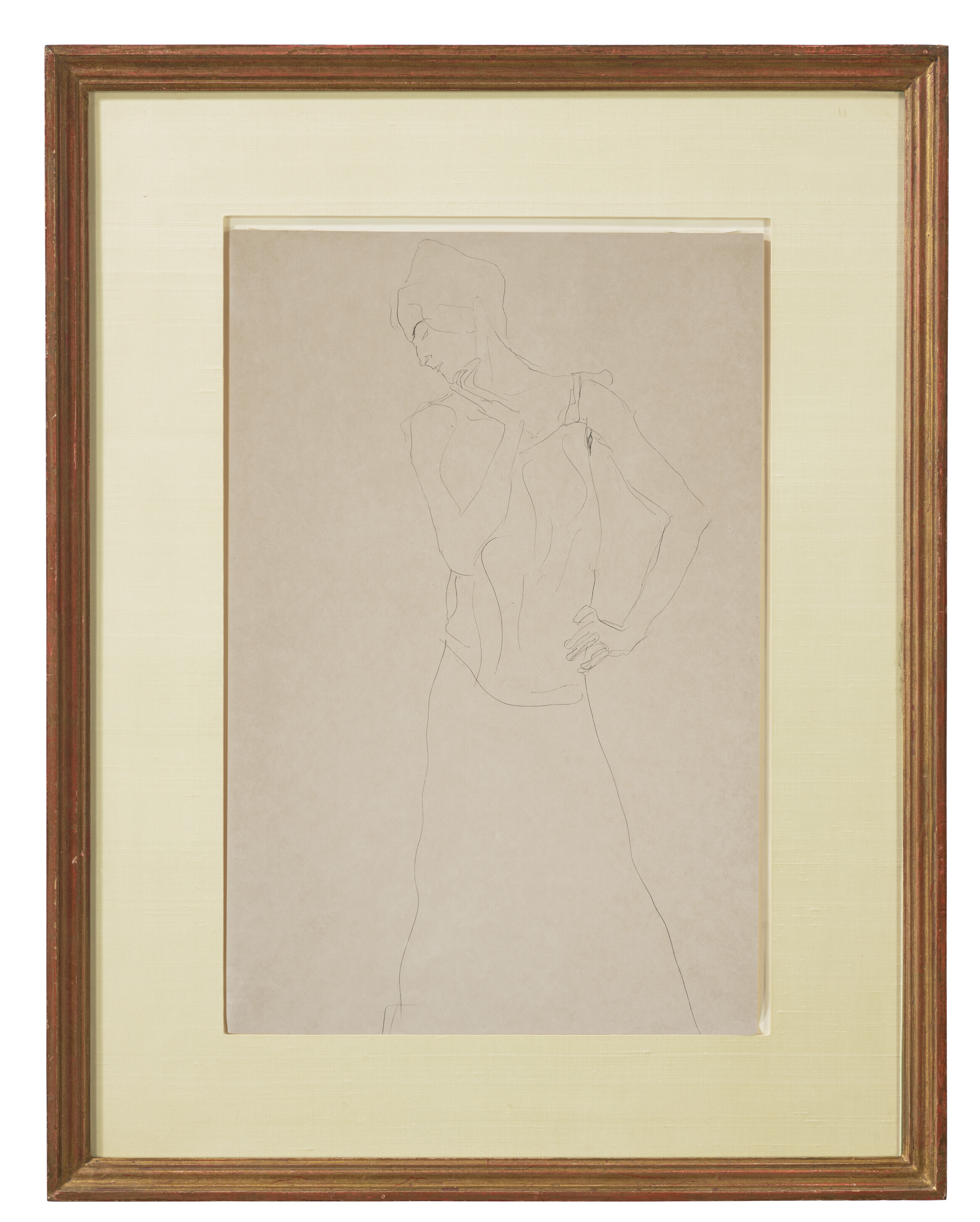 Gustav Klimt — Передняя стенка, прямая рука и тонкий желобок, изображение 2
