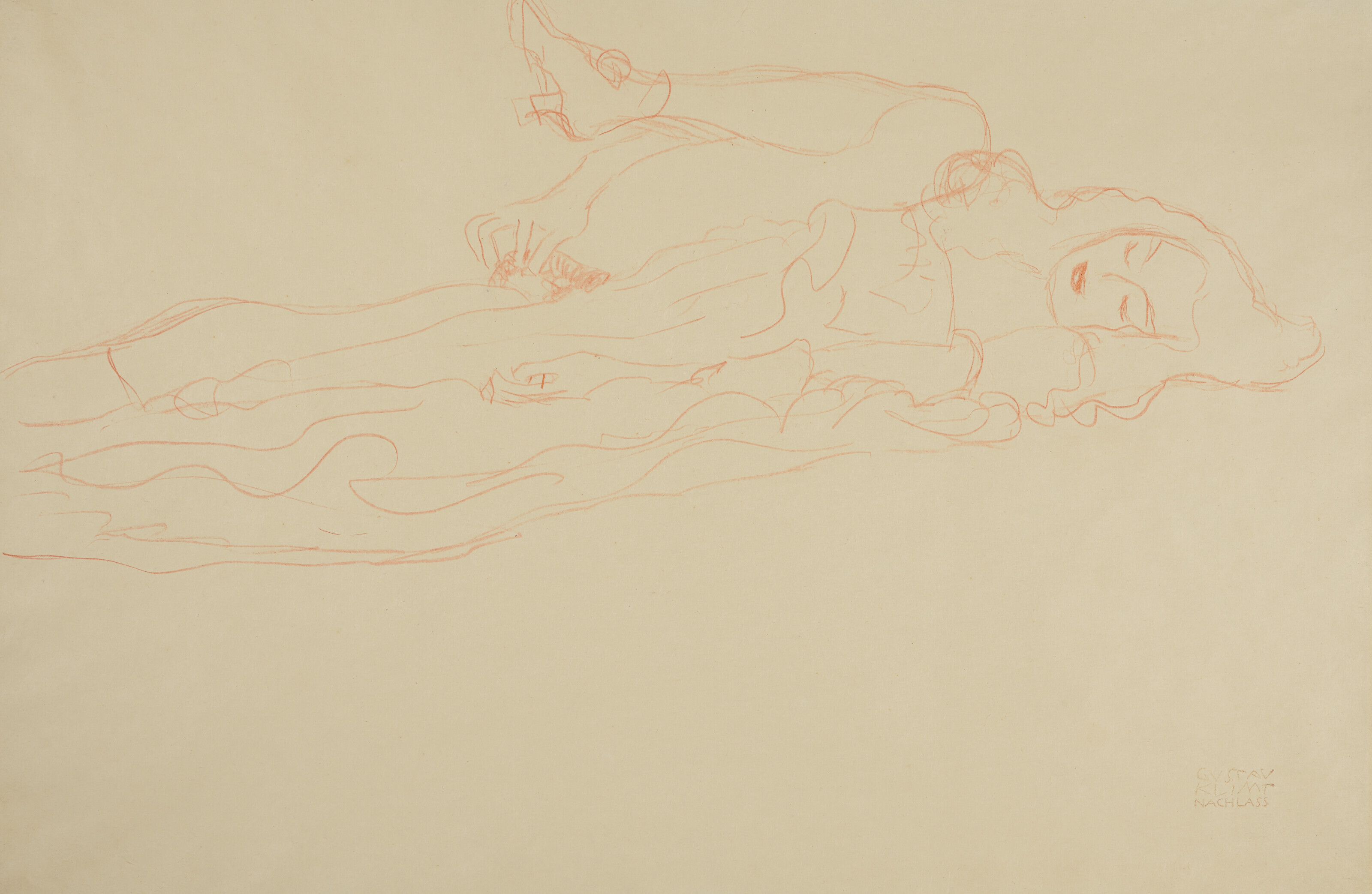 Gustav Klimt — Подданный Халбакт нах рехтс